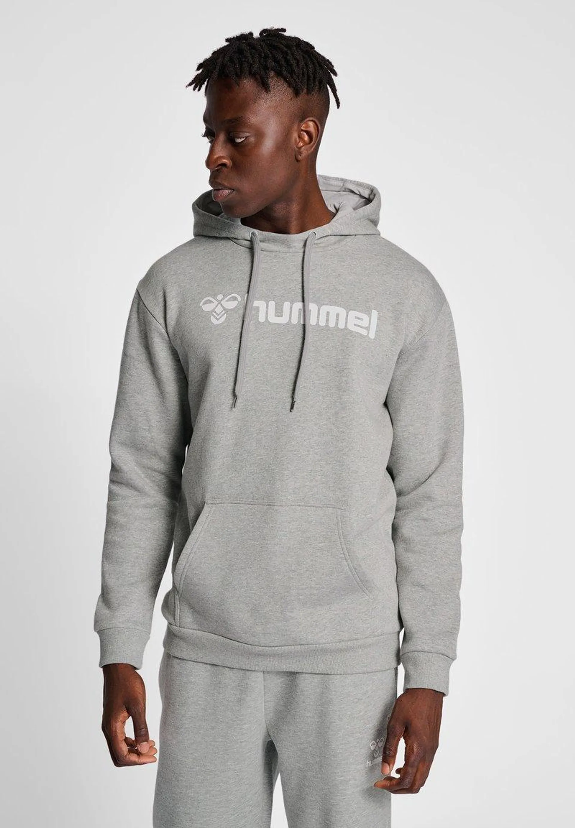 MOVER - Hoodie - grey melange