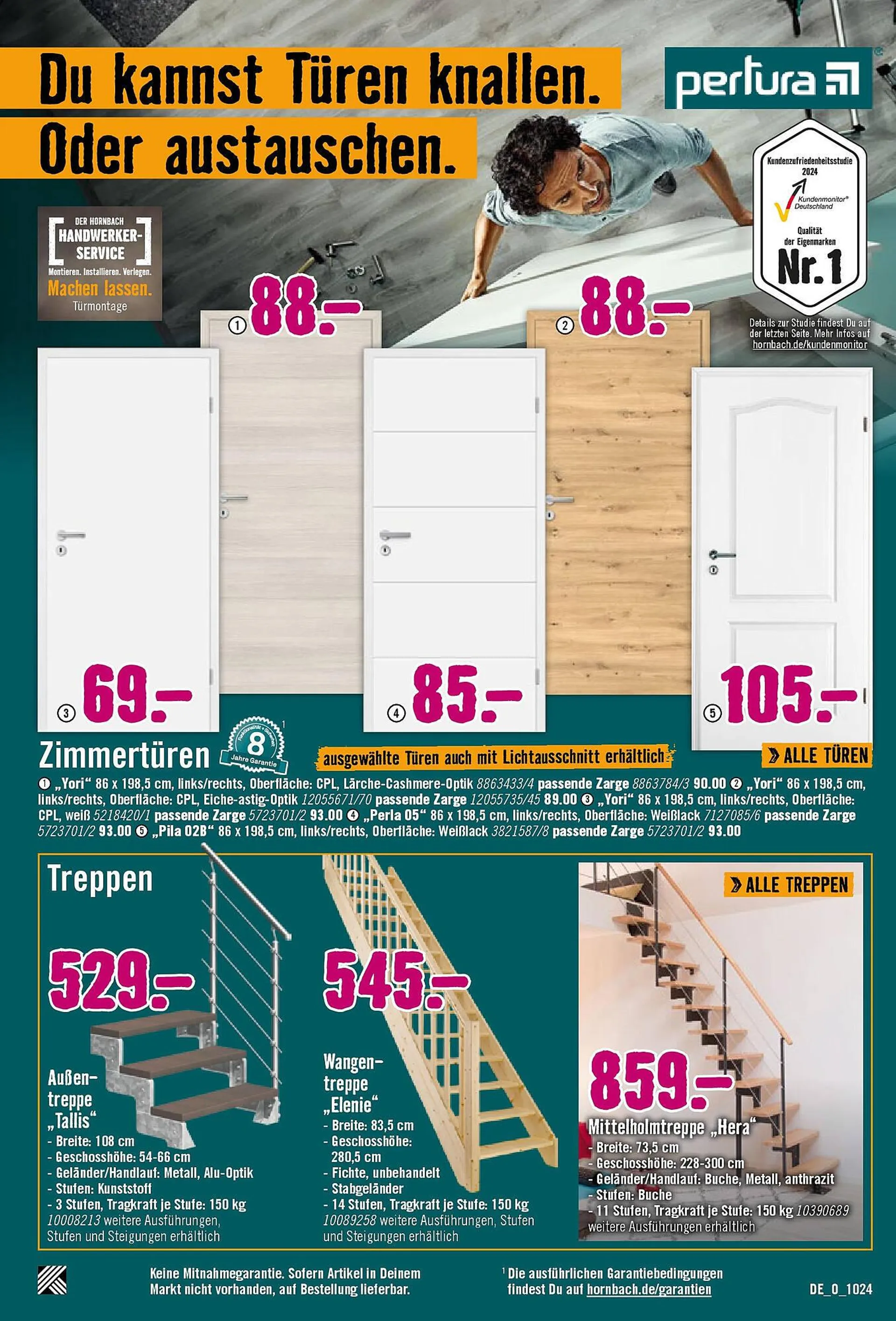 Hornbach Prospekt von 24. September bis 22. Oktober 2024 - Prospekt seite 12