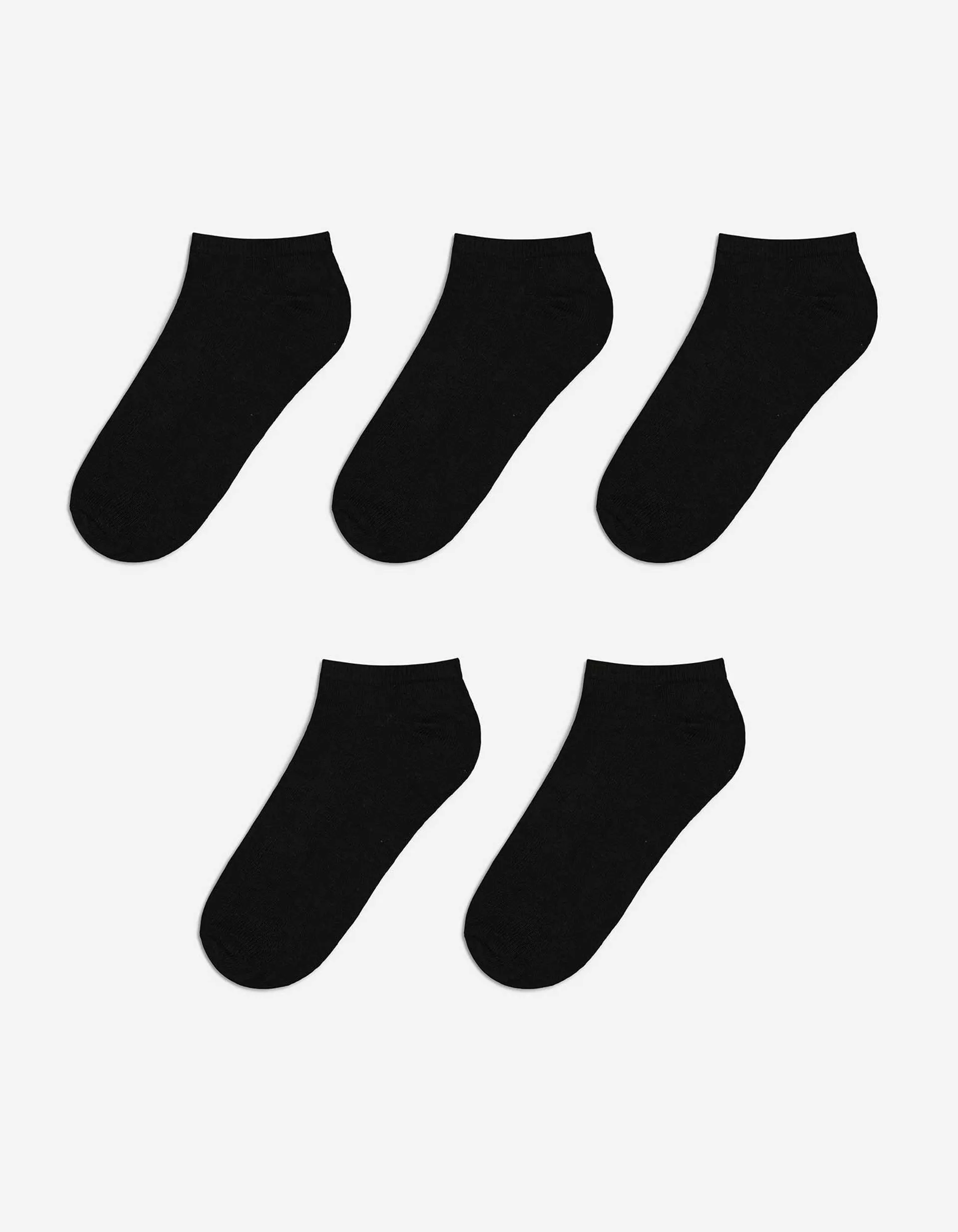 Invisible Sneakersocken - 5er-Pack