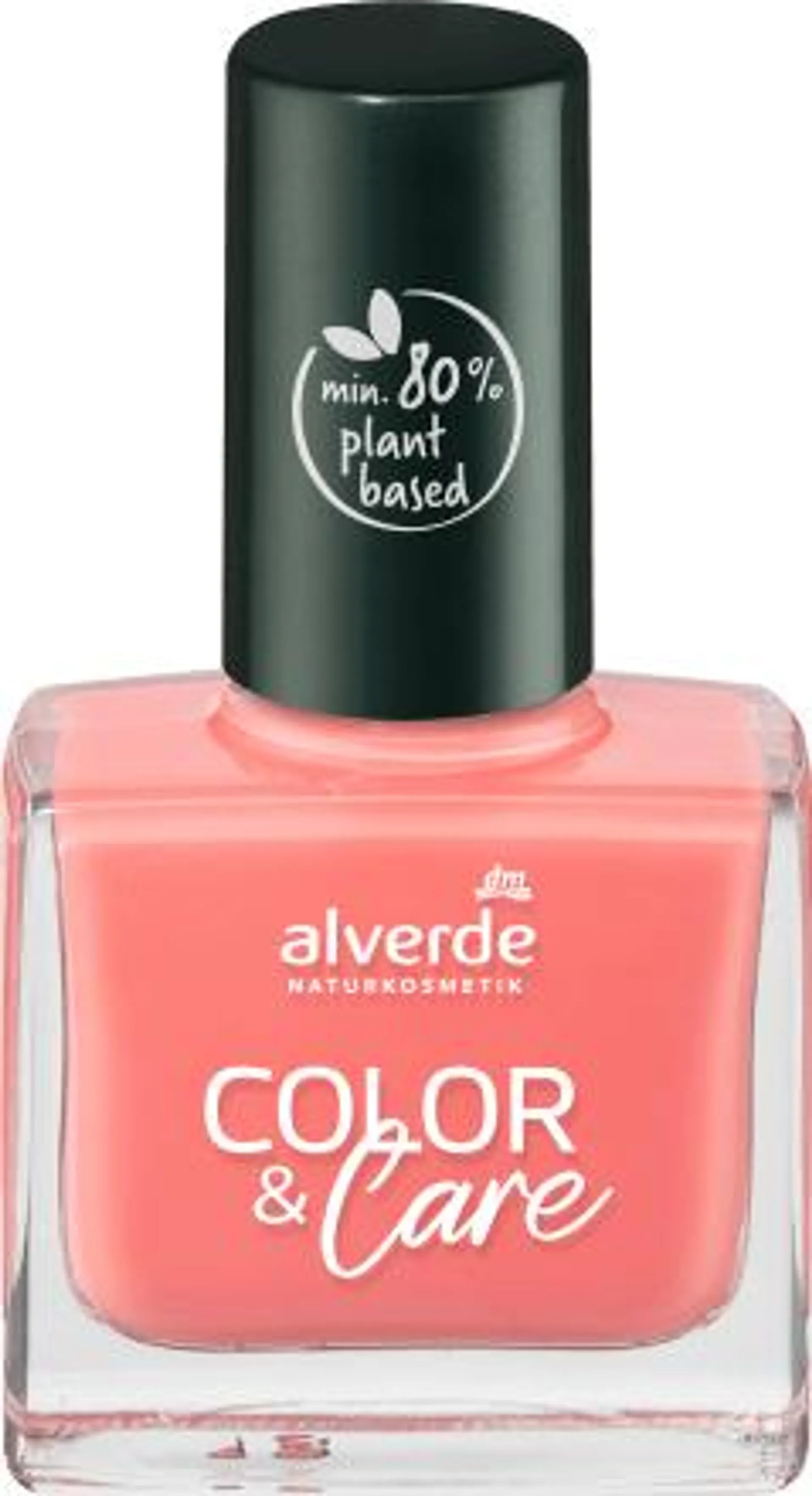 Nagellack Color & Care Nail Polish 80 Peach Coral, 10 ml