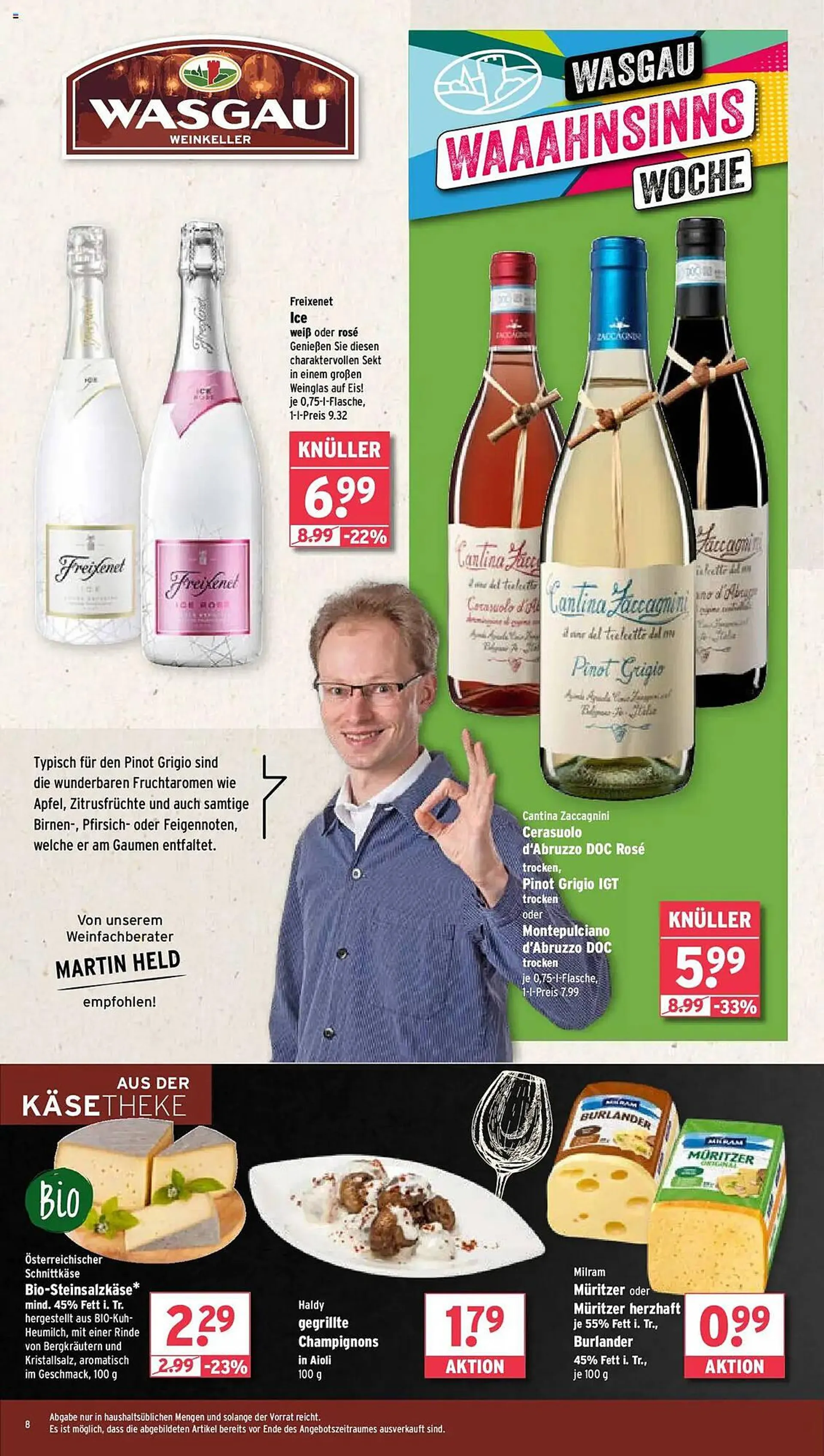 Wasgau Prospekt von 26. Mai bis 31. Mai 2025 - Prospekt seite 8