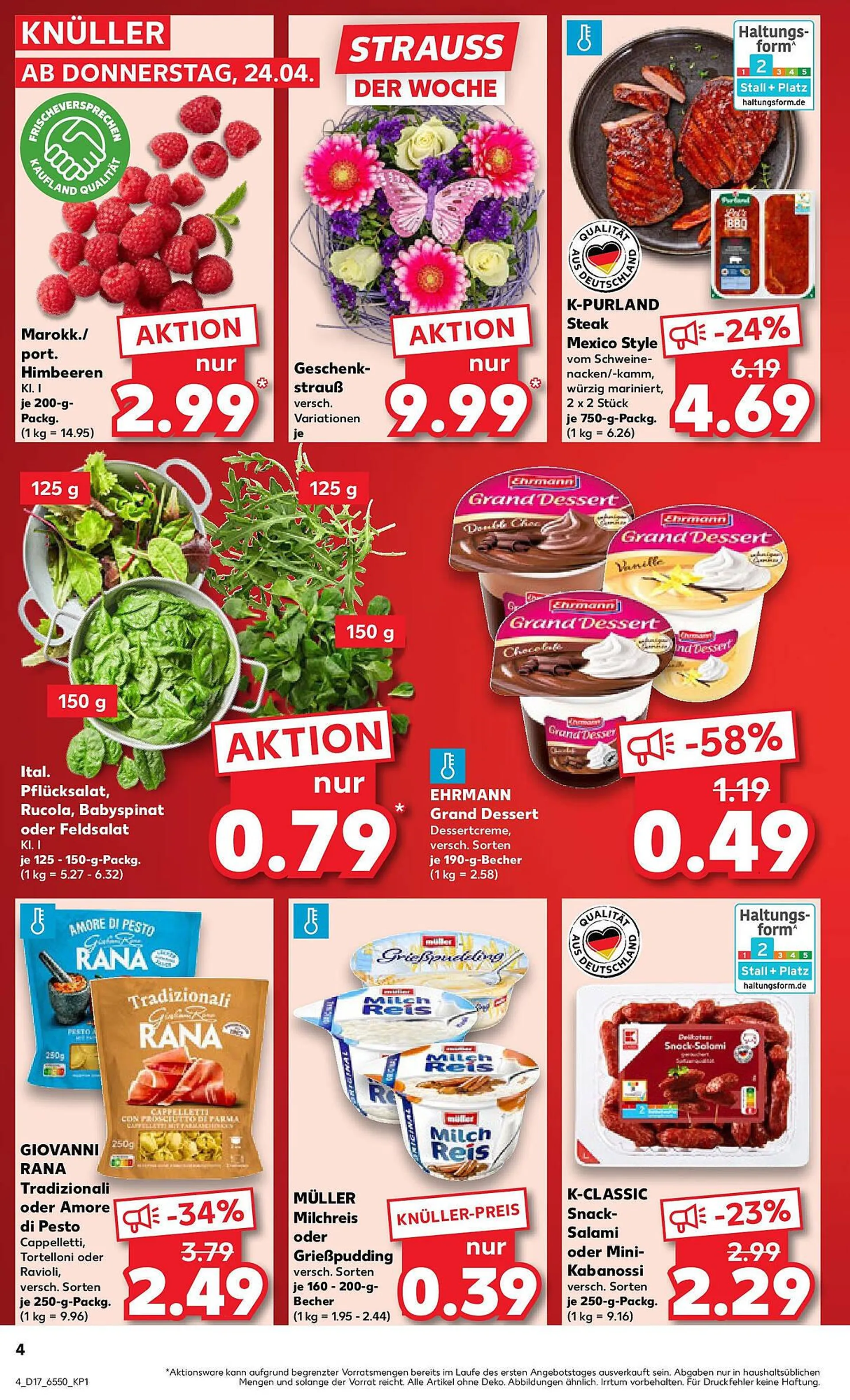Kaufland Prospekt von 23. April bis 30. April 2025 - Prospekt seite 4