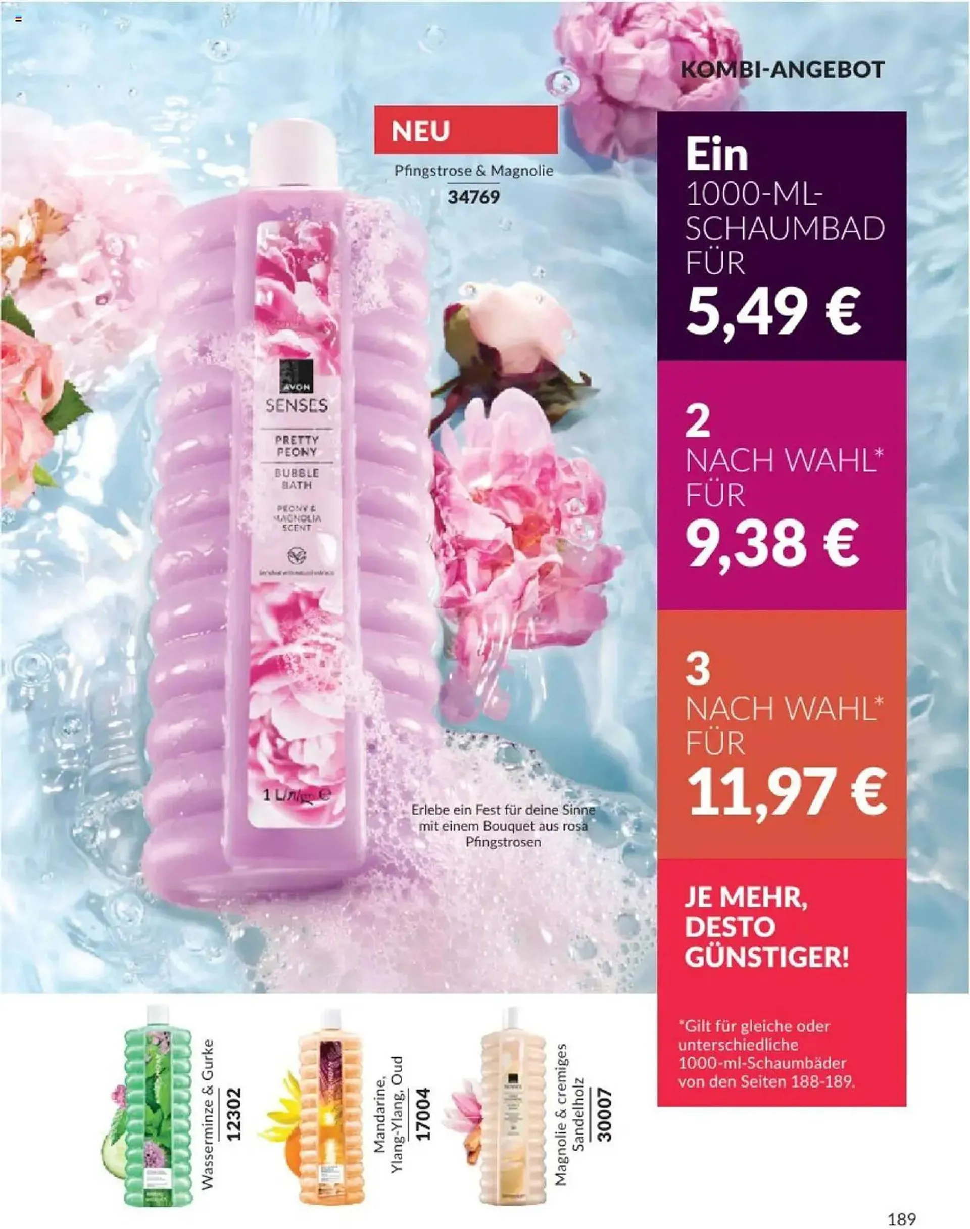 Avon Prospekt von 1. Februar bis 28. Februar 2025 - Prospekt seite 189