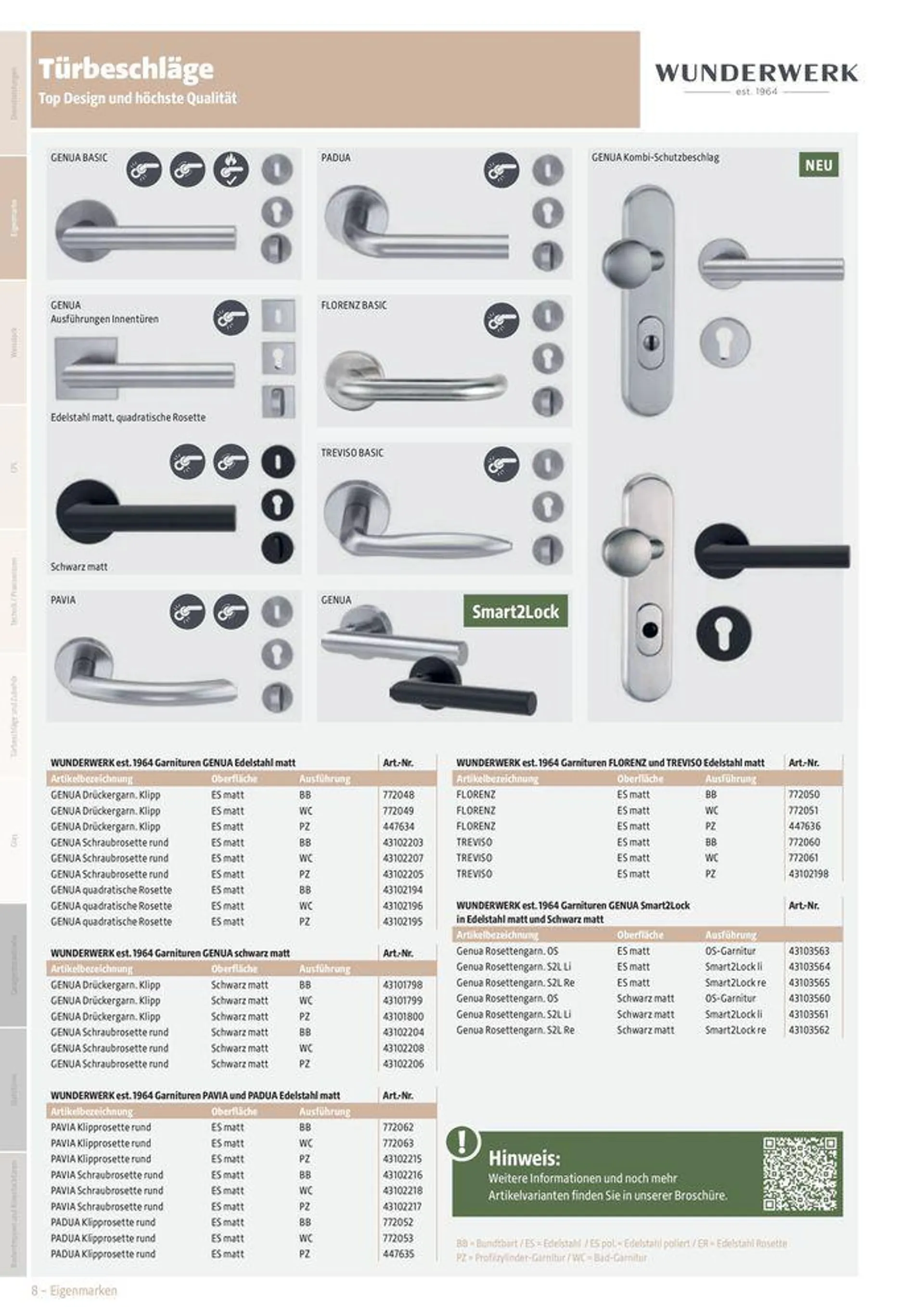 Der schnelle Türenkatalog 23/24 von 28. Februar bis 31. Dezember 2024 - Prospekt seite 8