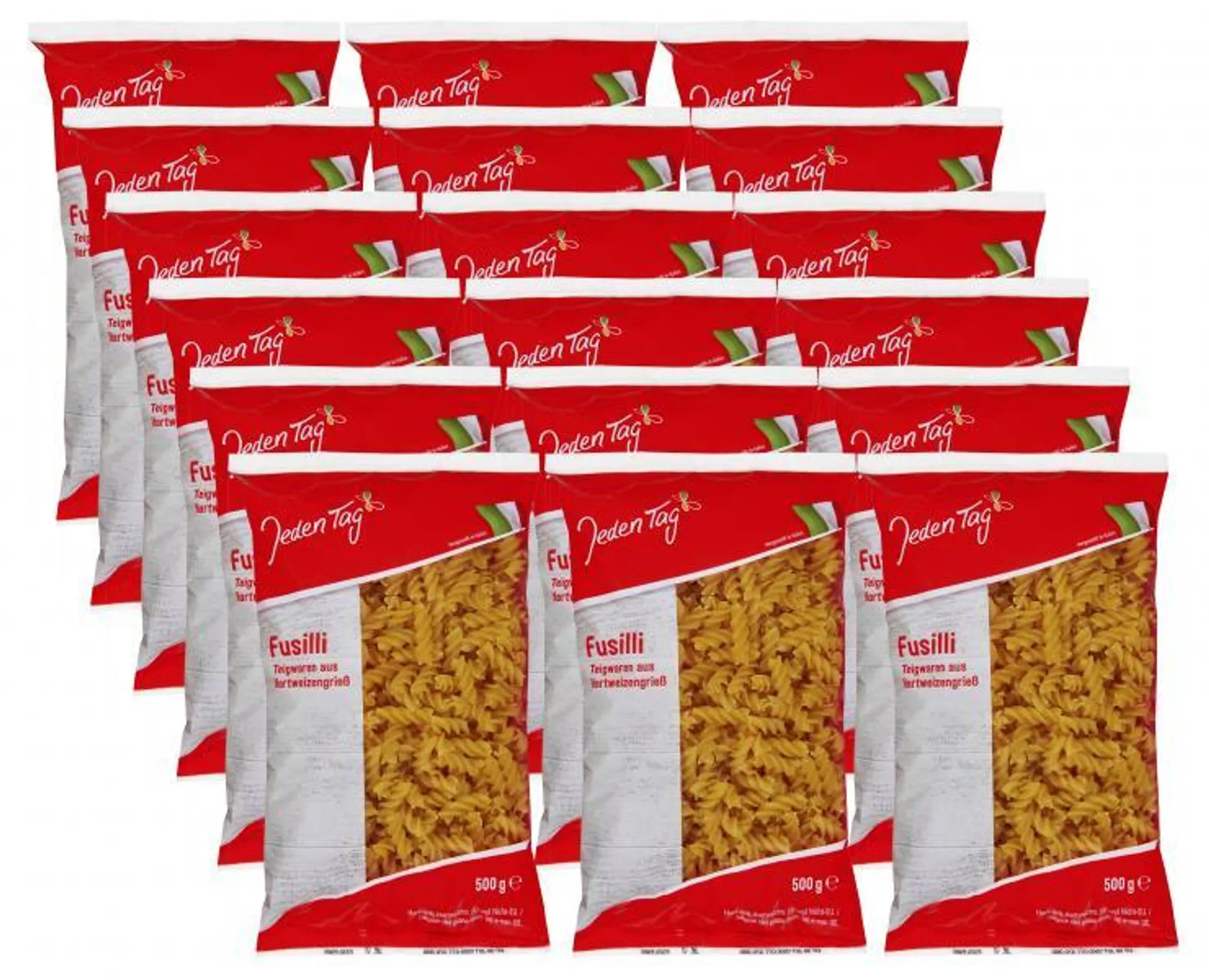 Jeden Tag Fusilli 18 x 0,50 kg