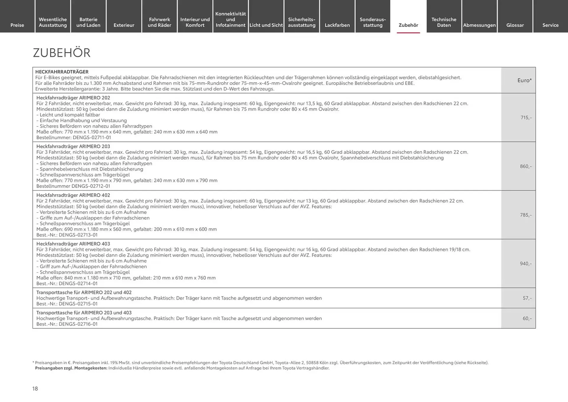 Toyota Prospekt von 26. September bis 26. September 2025 - Prospekt seite 18