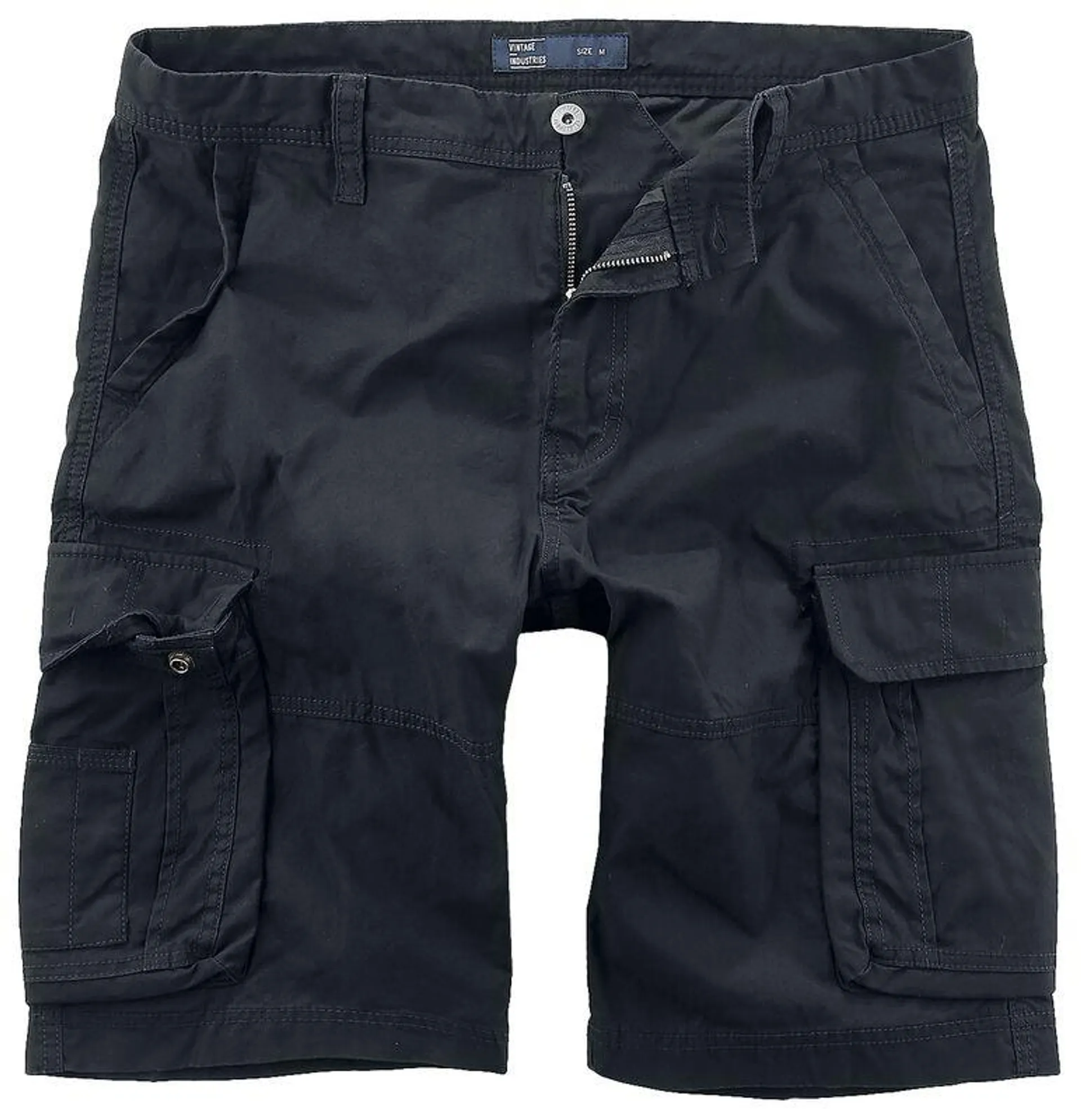 "Rowing Short" Short schwarz von Vintage Industries