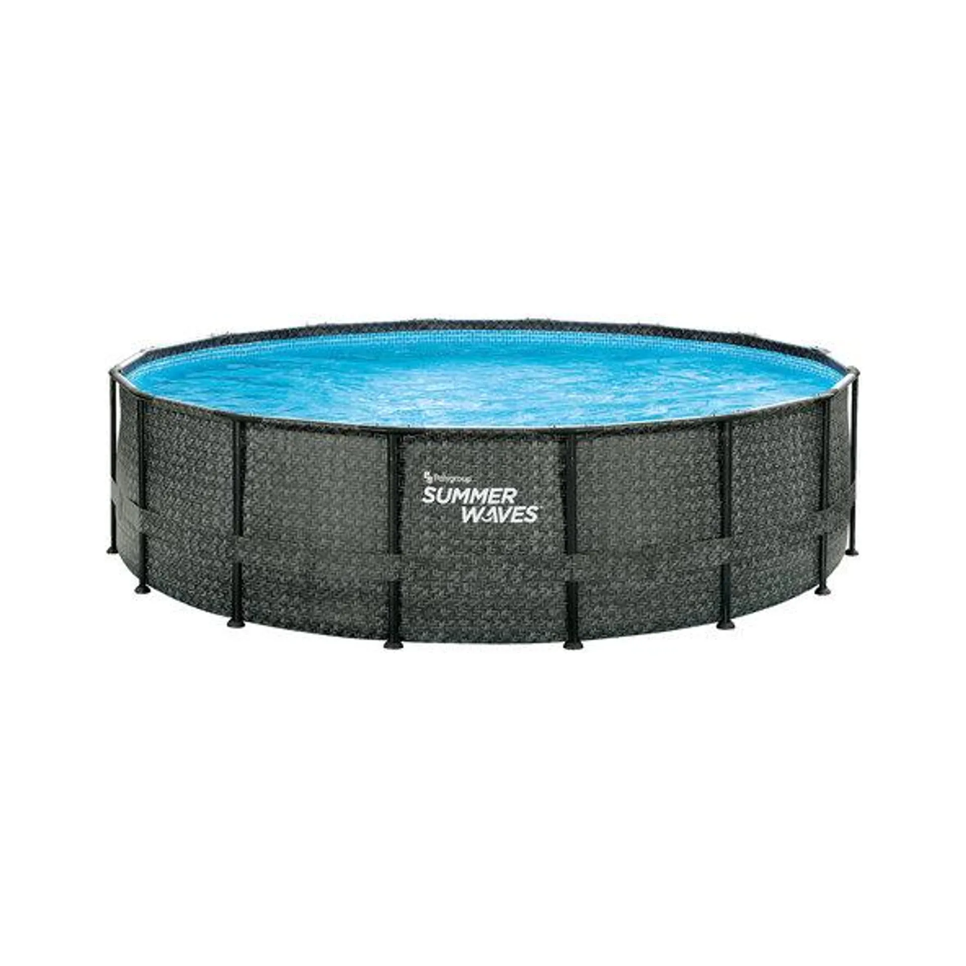 Elite Frame Pool, Rattan-Style, Ø 488 cm