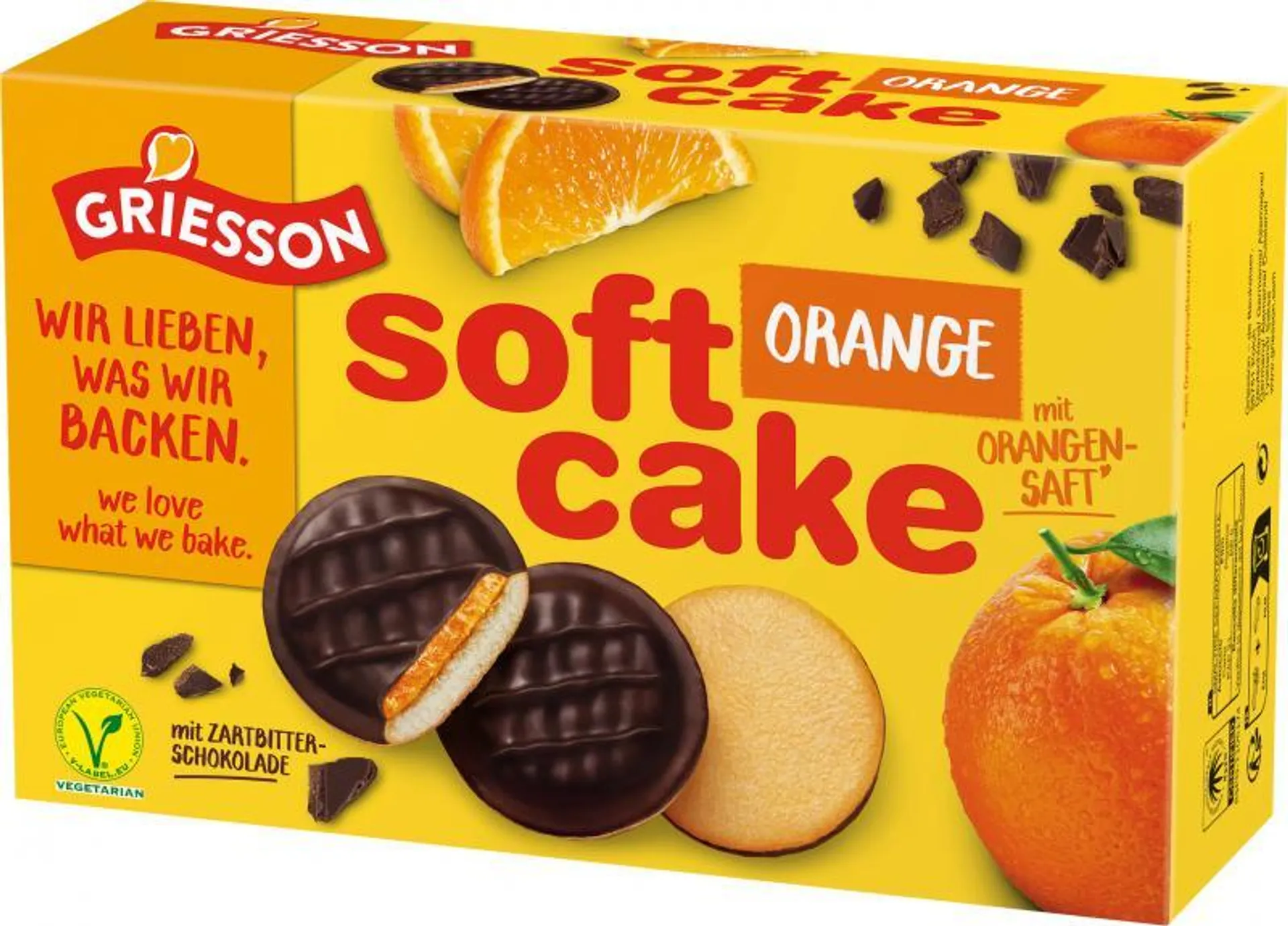 Griesson Soft Cake Orange zartbitter 300 g