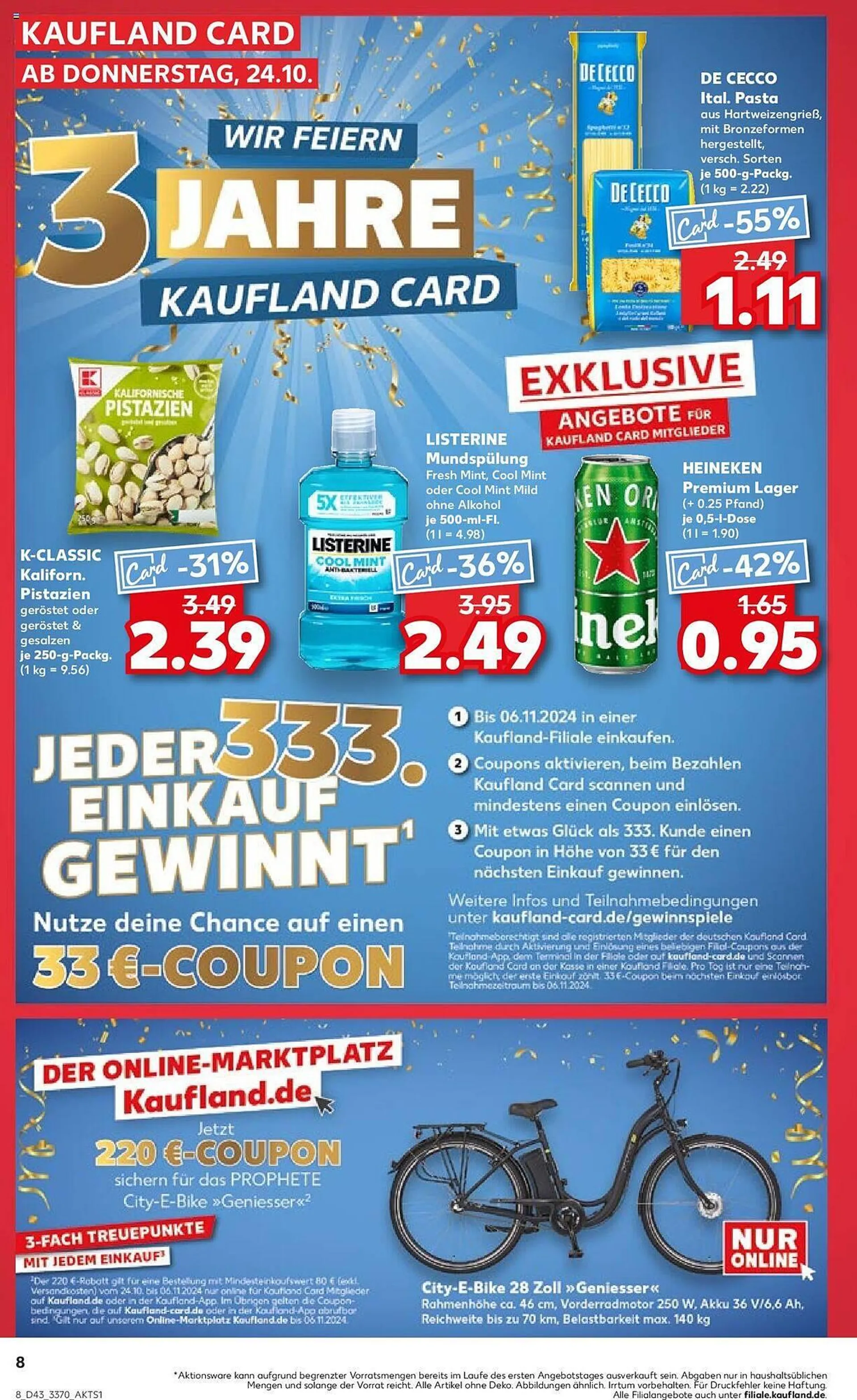 Kaufland Prospekt von 24. Oktober bis 30. Oktober 2024 - Prospekt seite 8