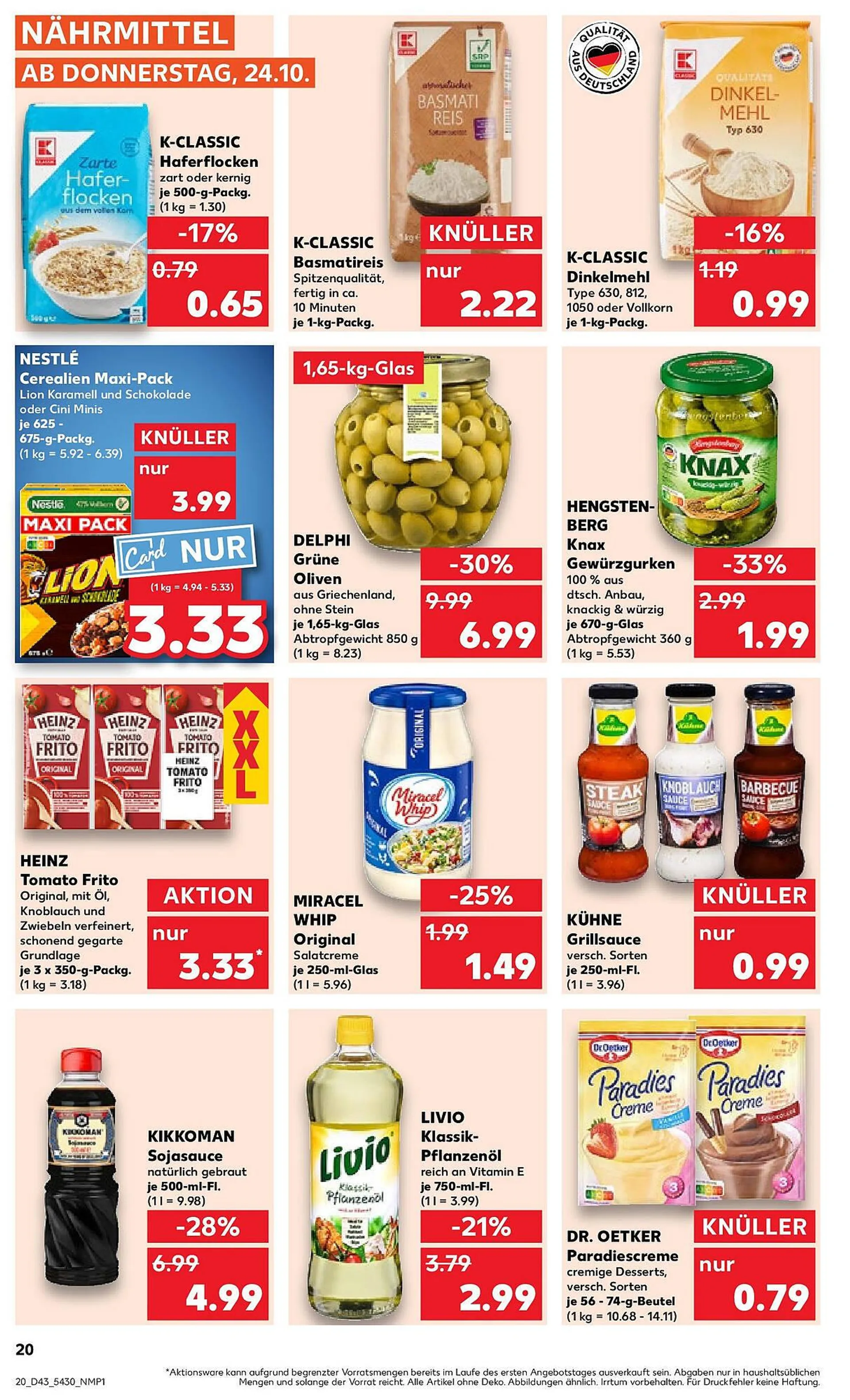 Kaufland Prospekt von 27. Oktober bis 30. Oktober 2024 - Prospekt seite 47