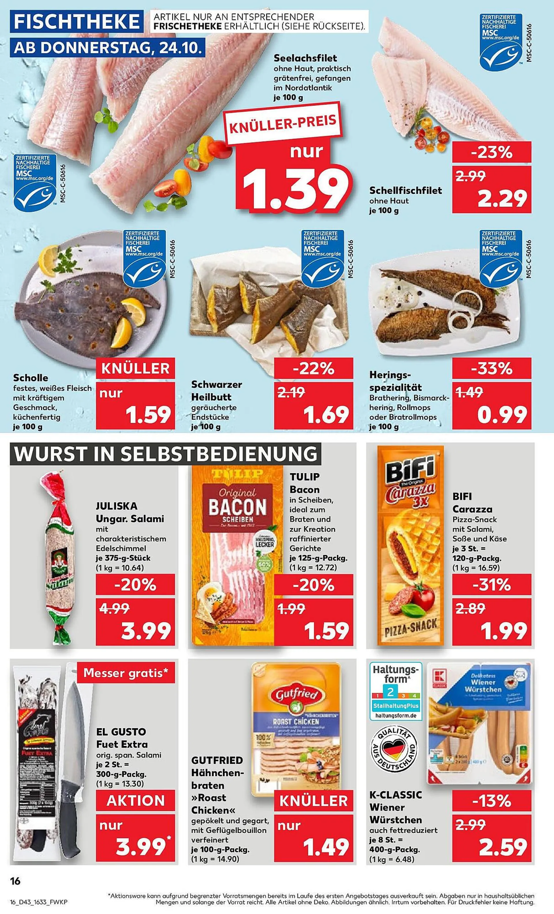 Kaufland Prospekt von 27. Oktober bis 30. Oktober 2024 - Prospekt seite 43