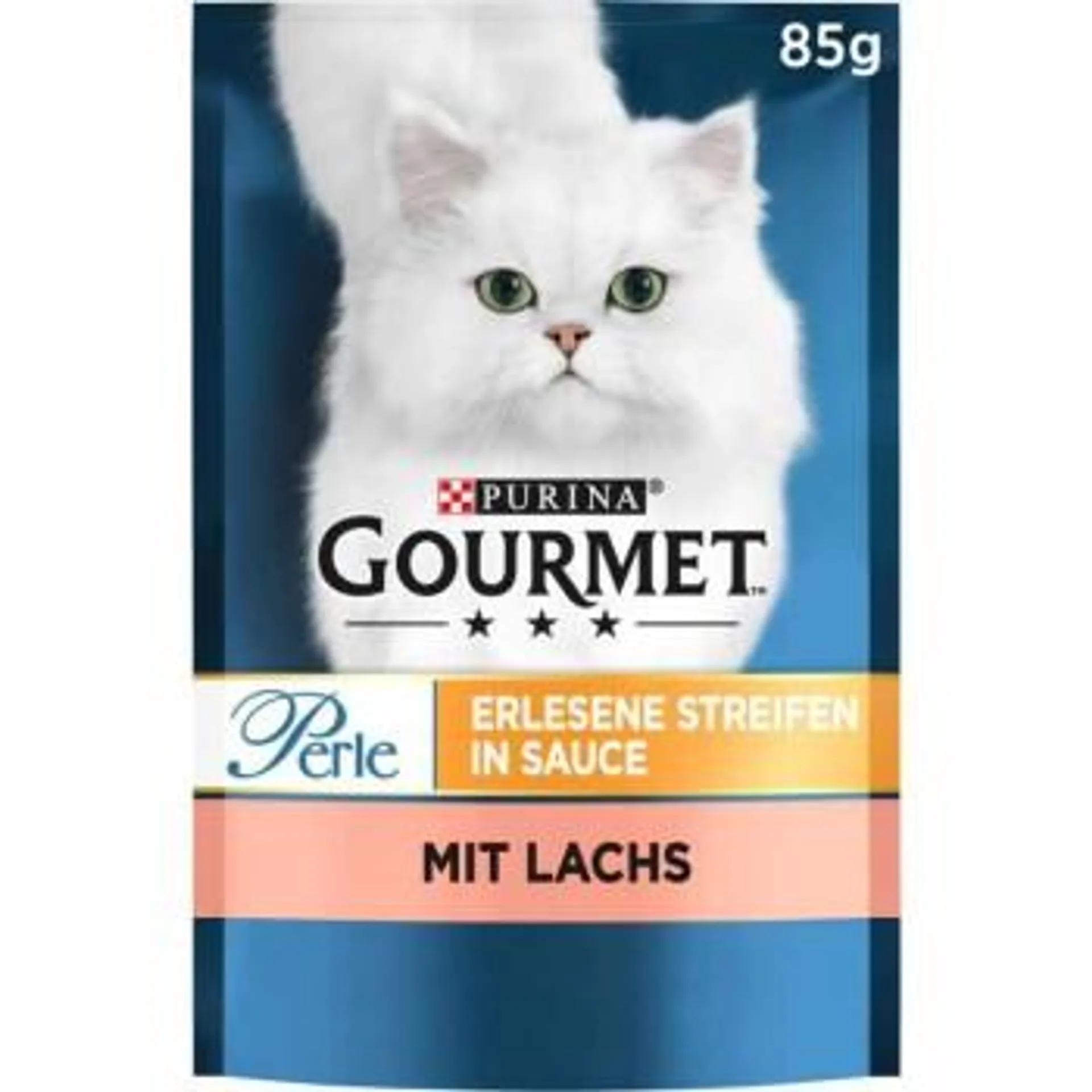 GOURMET Perle Erlesene Streifen 26x85g Lachs