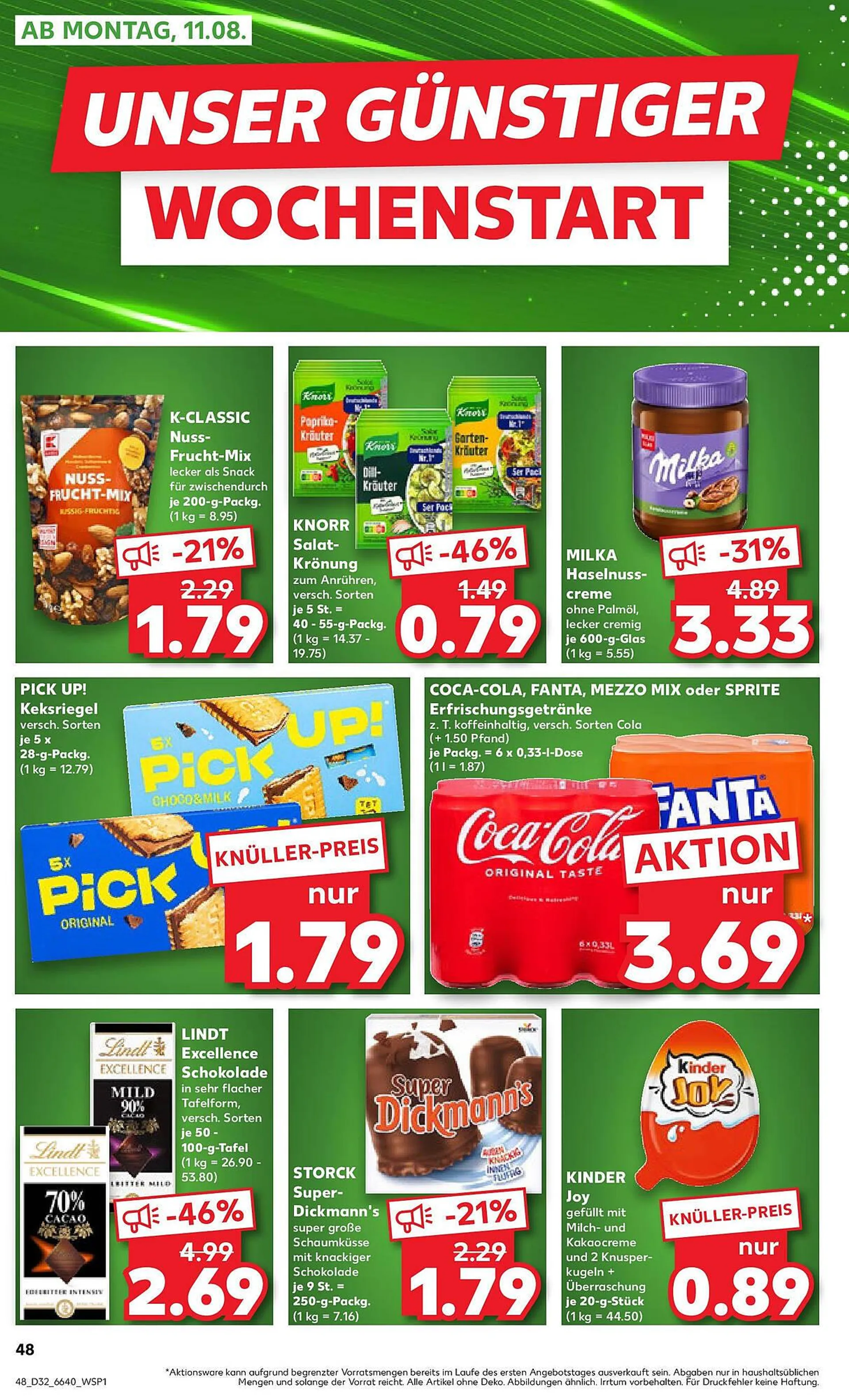 Kaufland Prospekt von 10. August bis 13. August 2025 - Prospekt seite 1