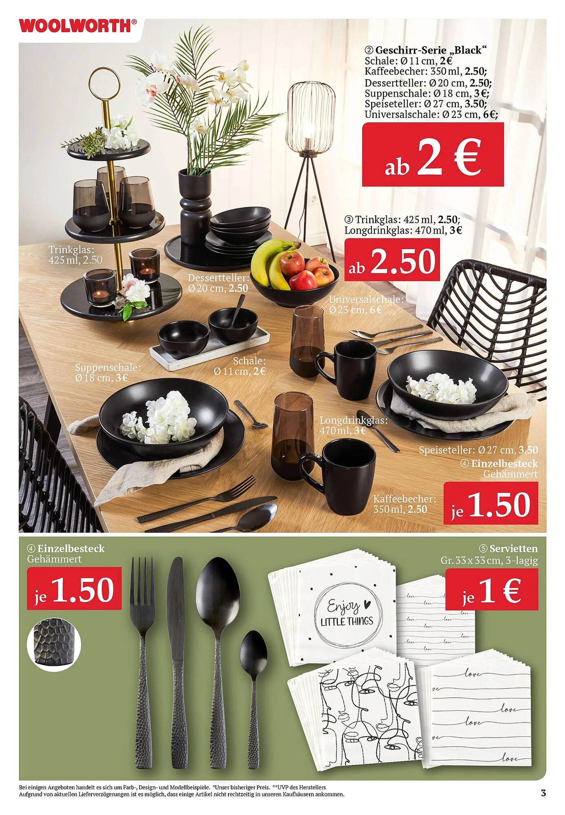 Woolworth Prospekt von 18. September bis 18. September 2023 - Prospekt seite 3