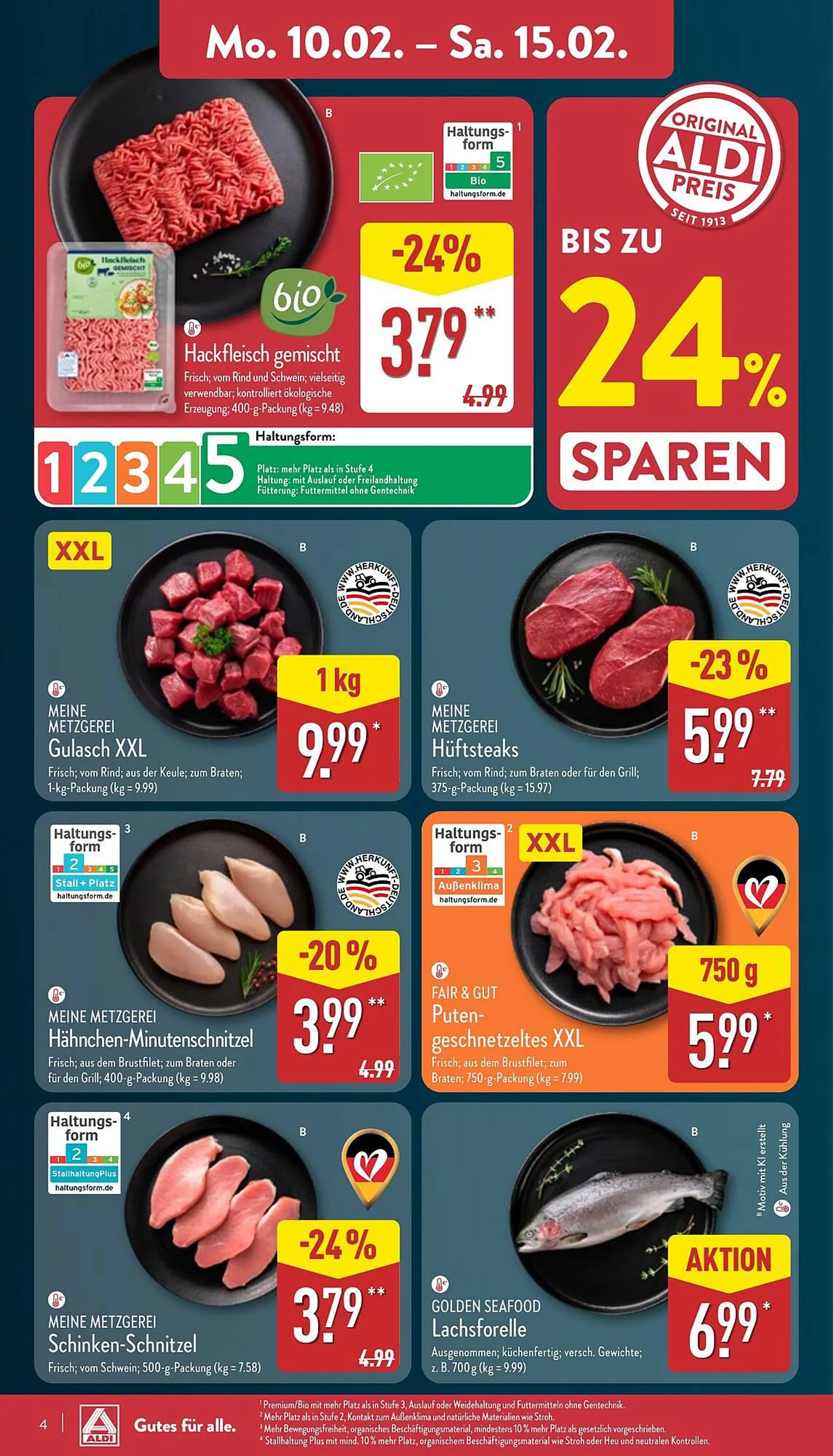 Aldi Nord Prospekt von 10. Februar bis 15. Februar 2025 - Prospekt seite 4