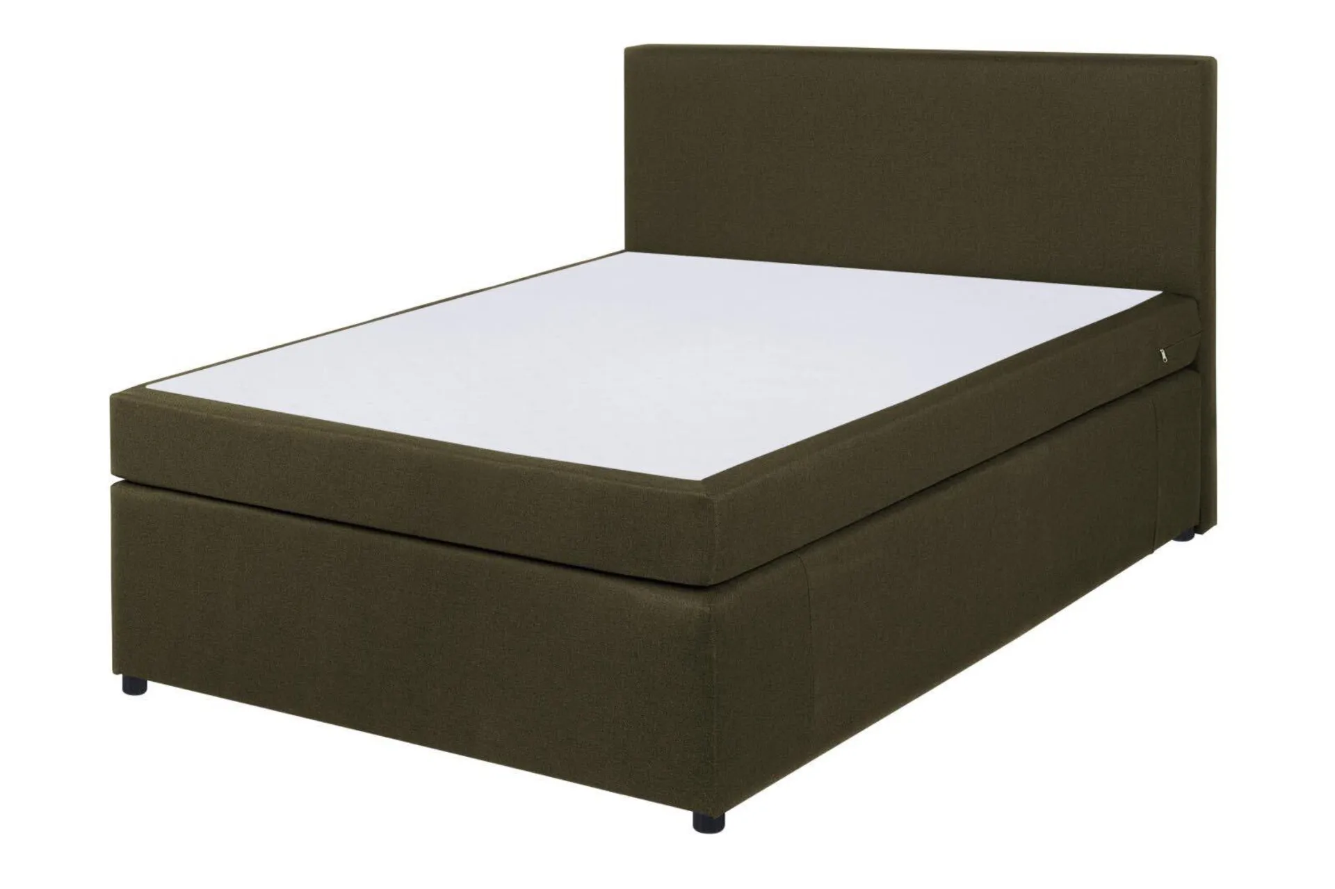 Boxspringbett - braun - H3 - 140x200 cm