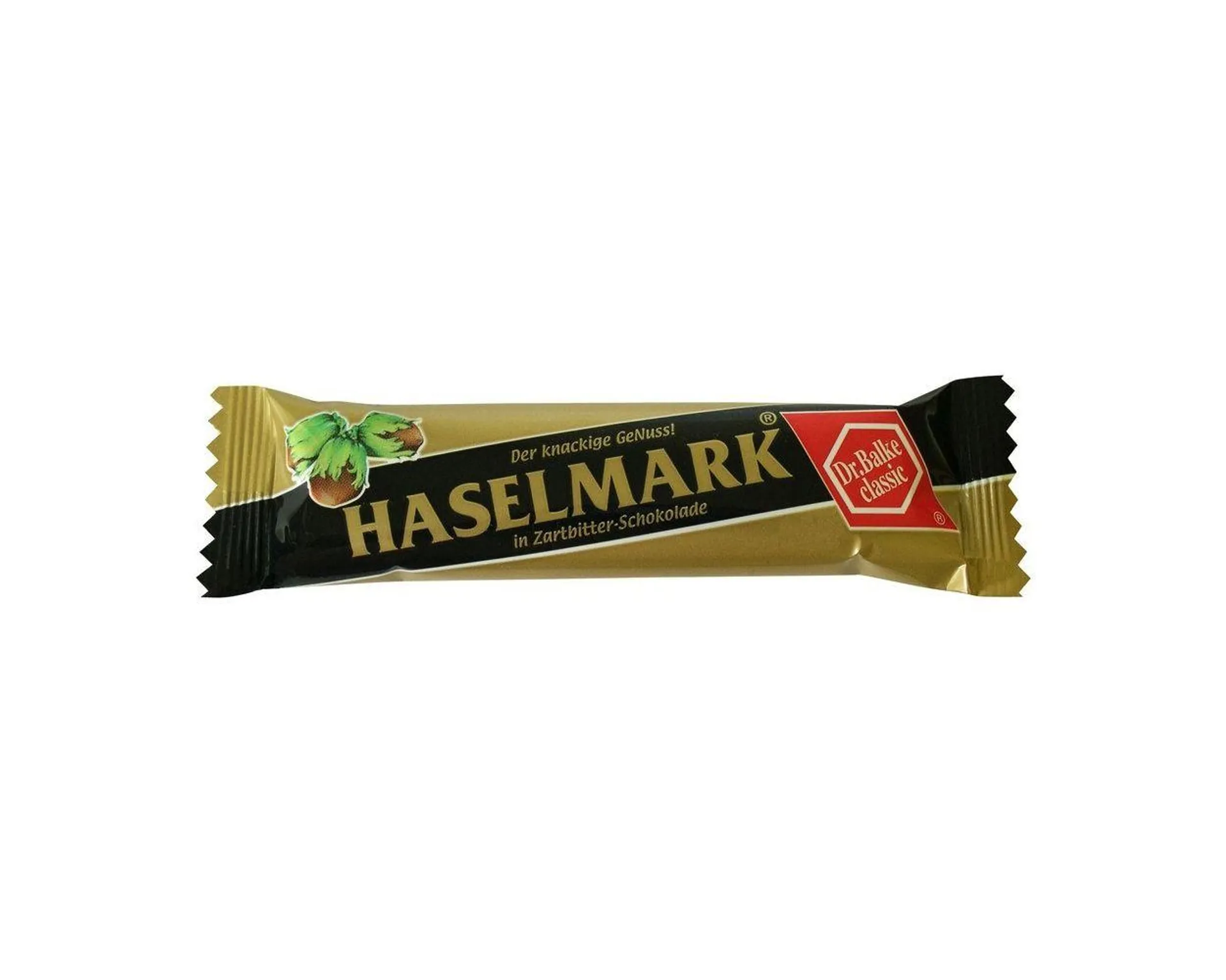 Dr. Balke Haselmark Fruchtschnitte in Zartbitter-Schokolade 40 g