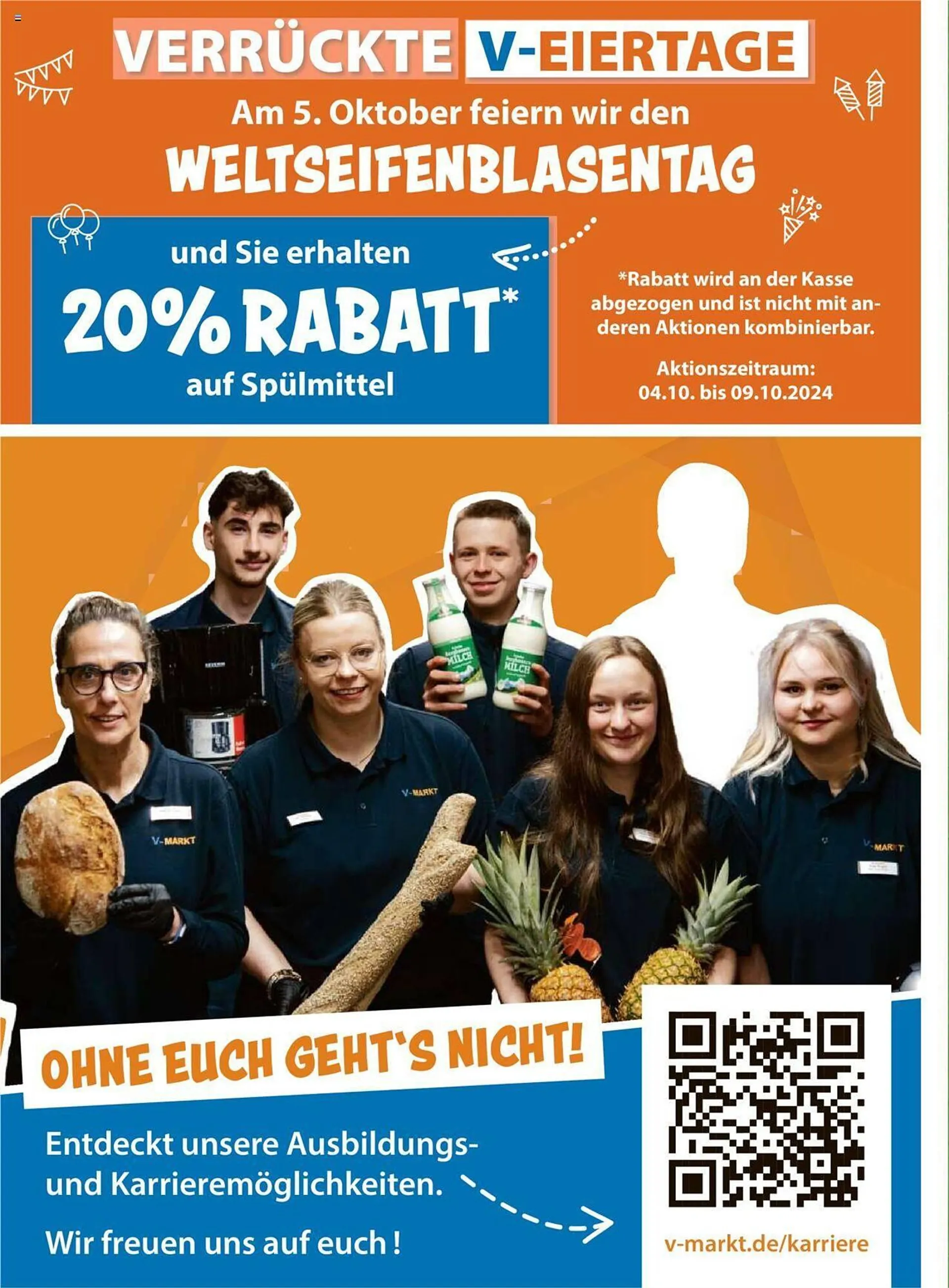 V Markt Prospekt von 4. Oktober bis 9. Oktober 2024 - Prospekt seite 4