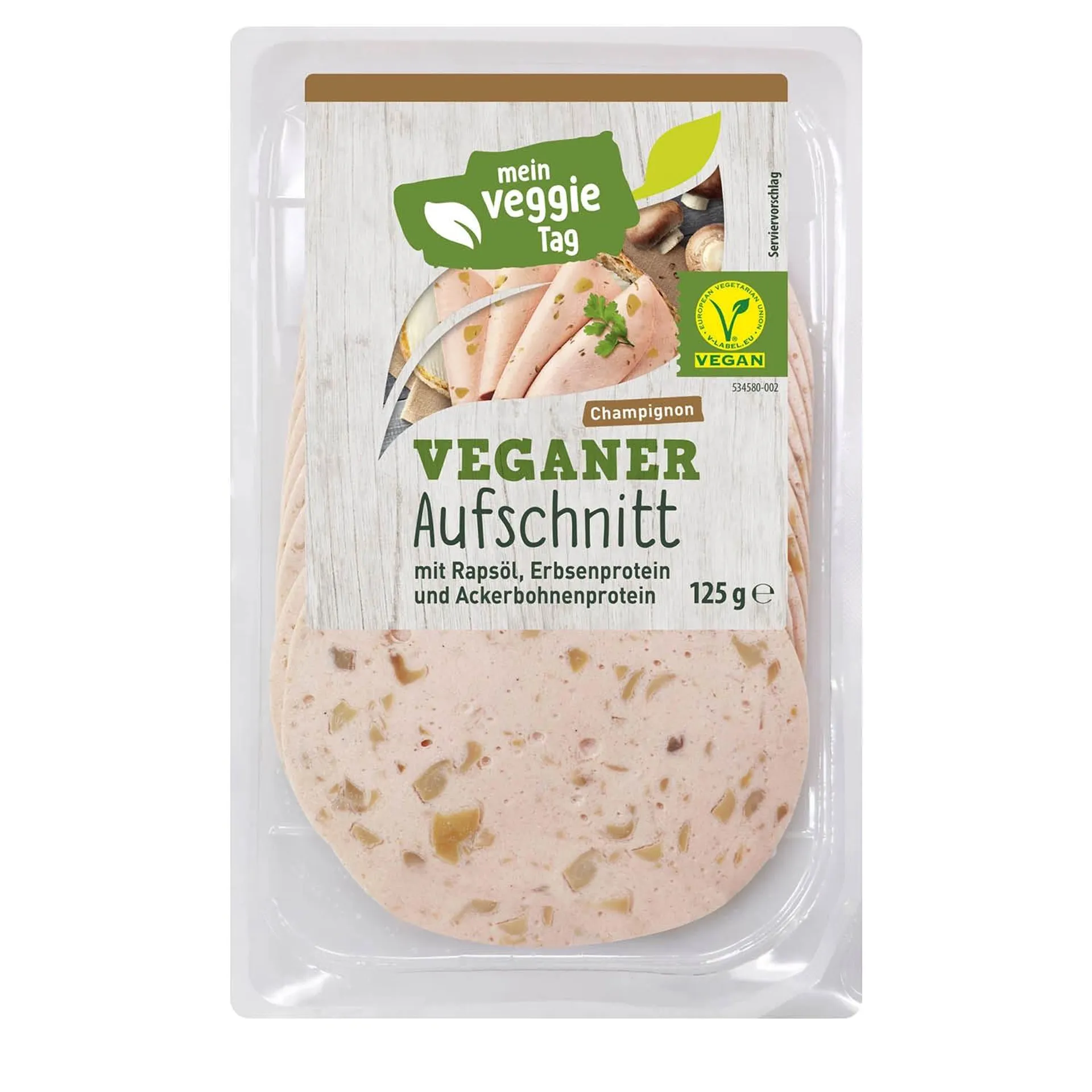 MEIN VEGGIE TAG Veganer Aufschnitt 125 g