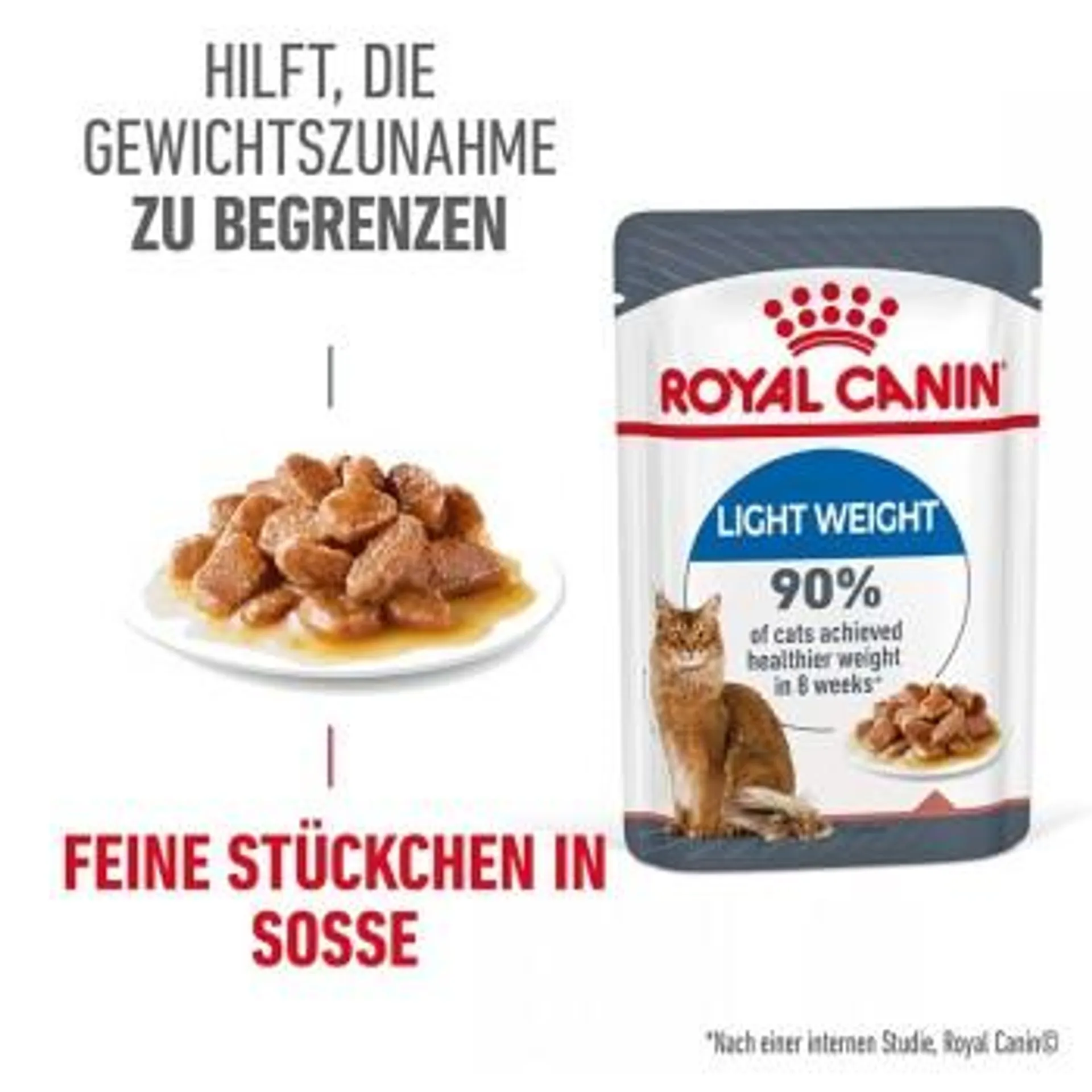 ROYAL CANIN Care Light Weight in Soße 12x85 g