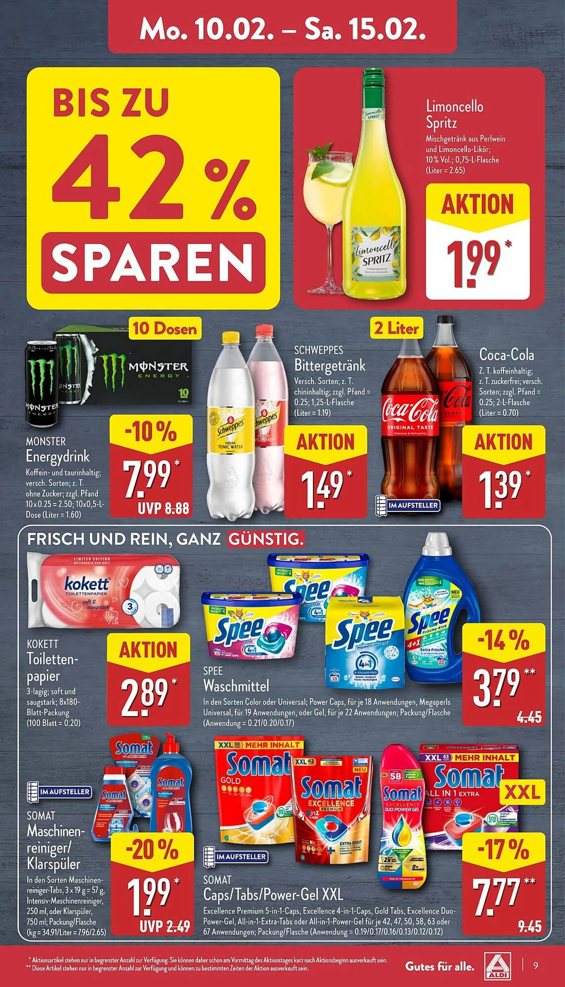 Aldi Nord Prospekt von 10. Februar bis 15. Februar 2025 - Prospekt seite 9