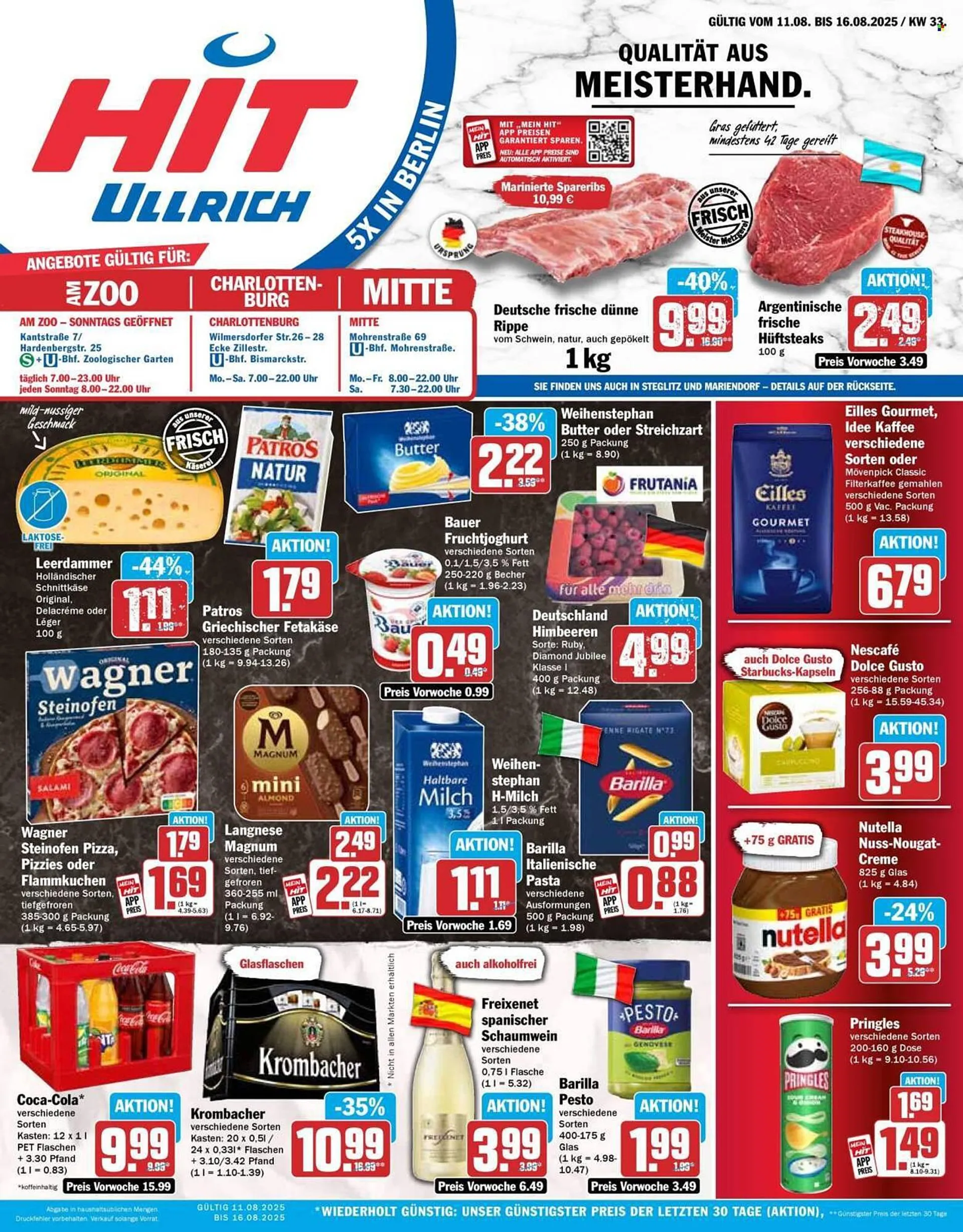 HIT Prospekt von 11. August bis 16. August 2025 - Prospekt seite 1