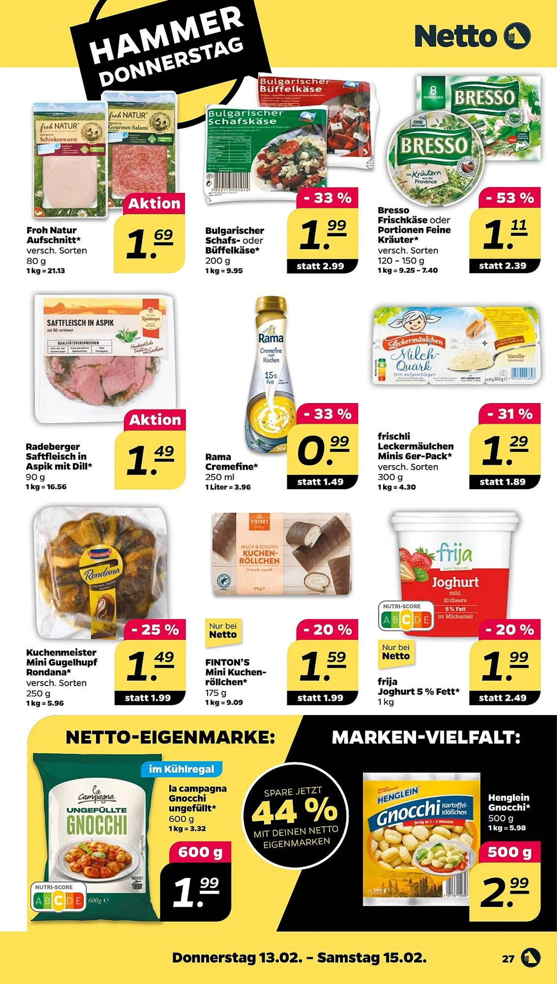 NETTO Prospekt von 10. Februar bis 15. Februar 2025 - Prospekt seite 27