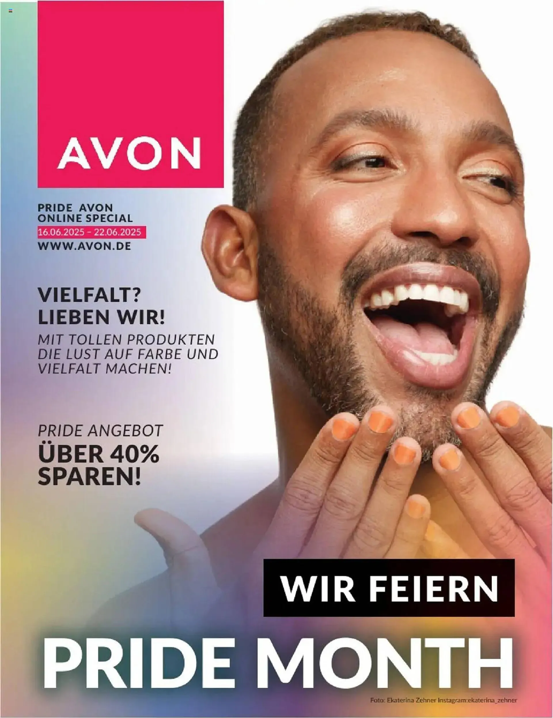 Avon Prospekt von 16. Juni bis 22. Juni 2025 - Prospekt seite 1