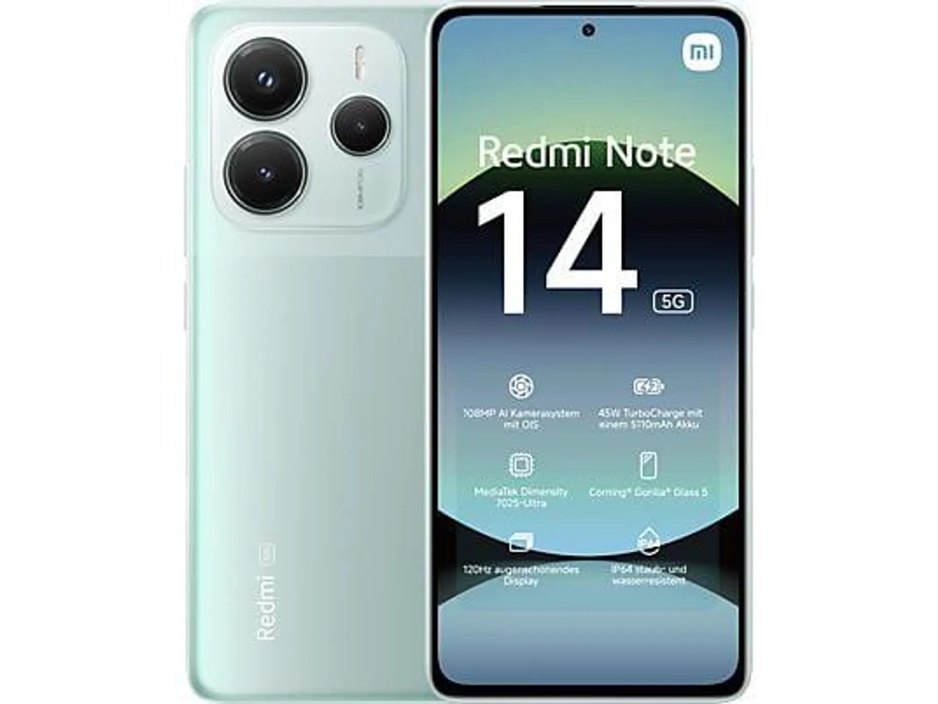 XIAOMI Redmi Note 14 5G 256 GB Colar Green Dual SIM