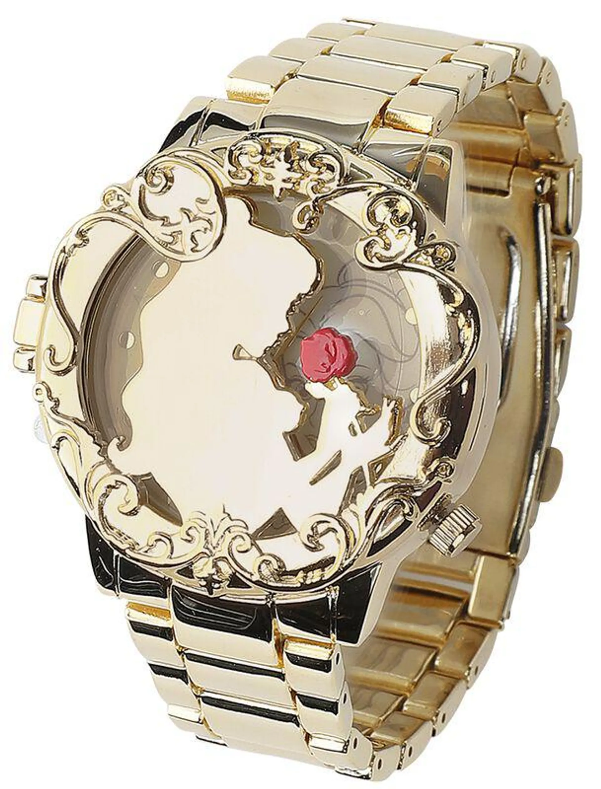 "Golden Belle" Armbanduhren goldfarben von Die Schöne und das Biest