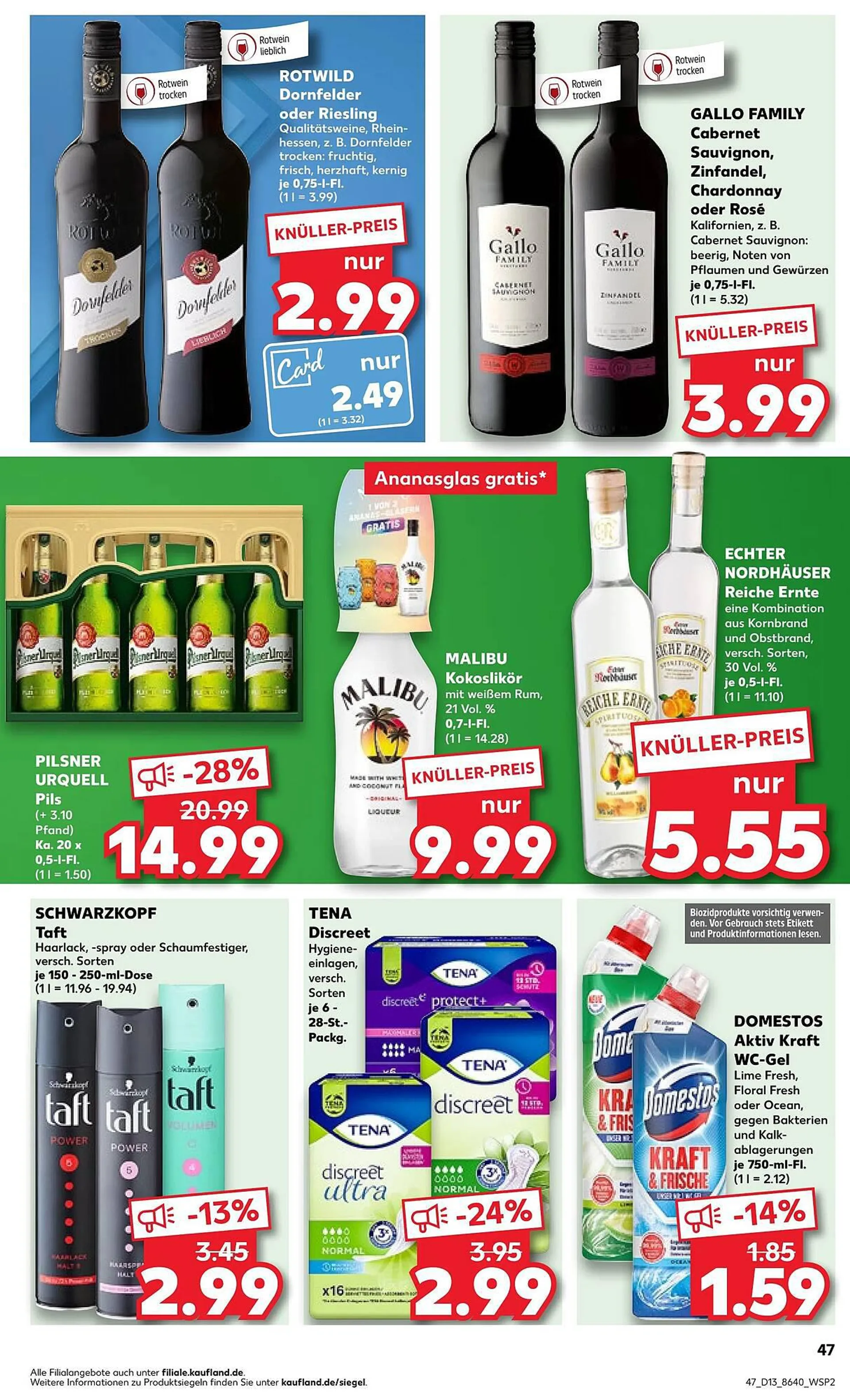 Kaufland Prospekt von 1. April bis 3. April 2024 - Prospekt seite 50