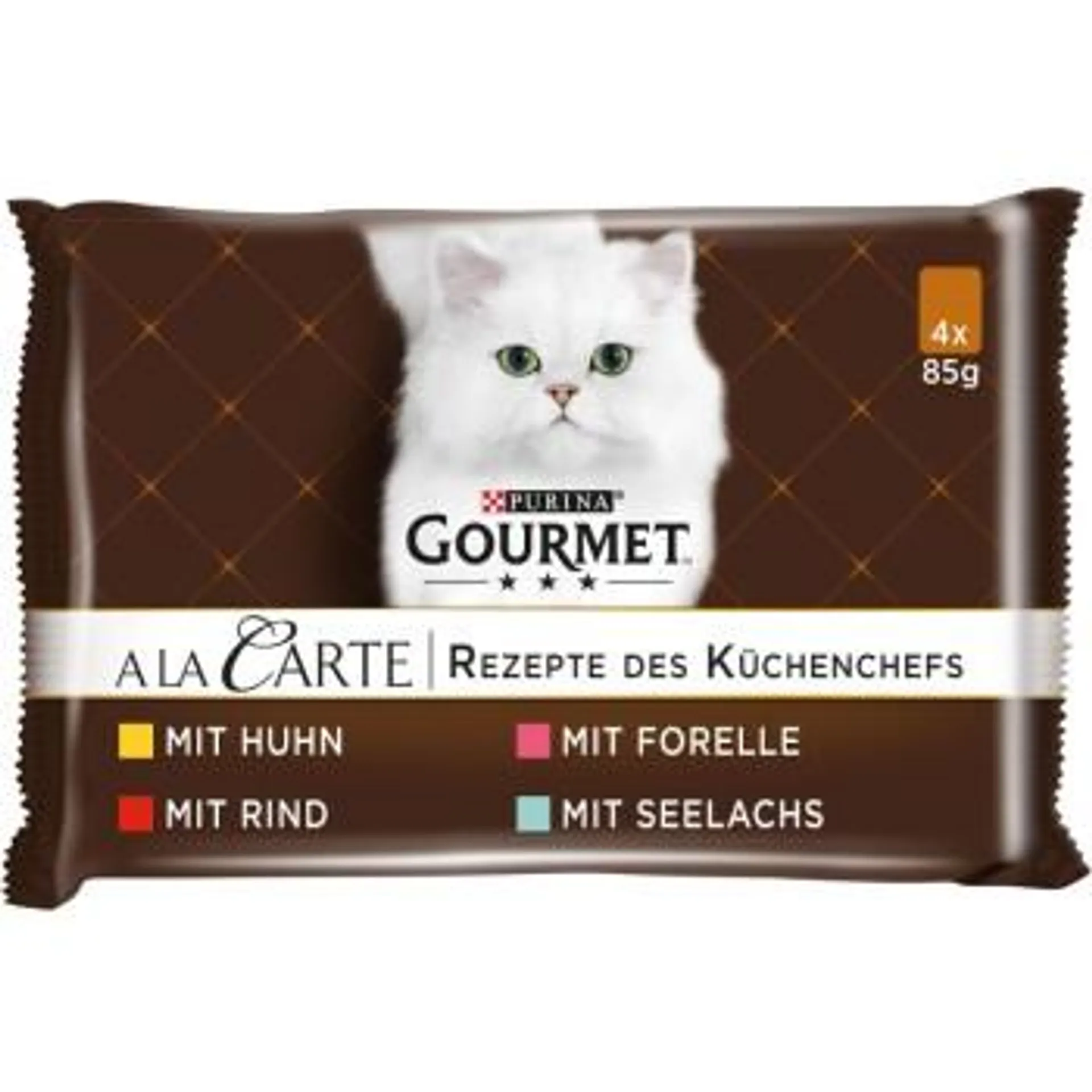 GOURMET à la Carte 4x85g Rezepte des Küchenchefs