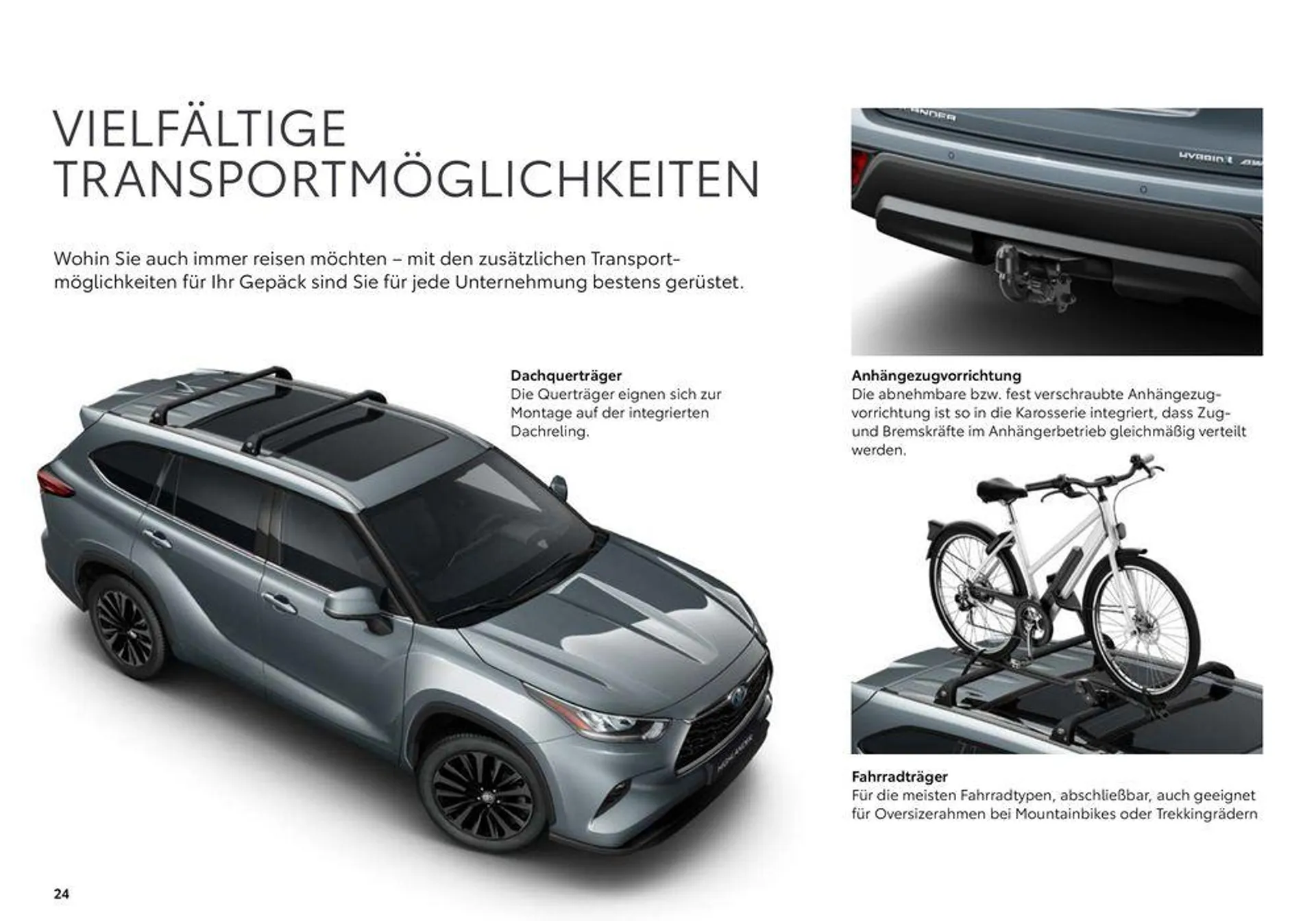 Toyota Highlander von 1. Juli bis 1. Juli 2025 - Prospekt seite 24