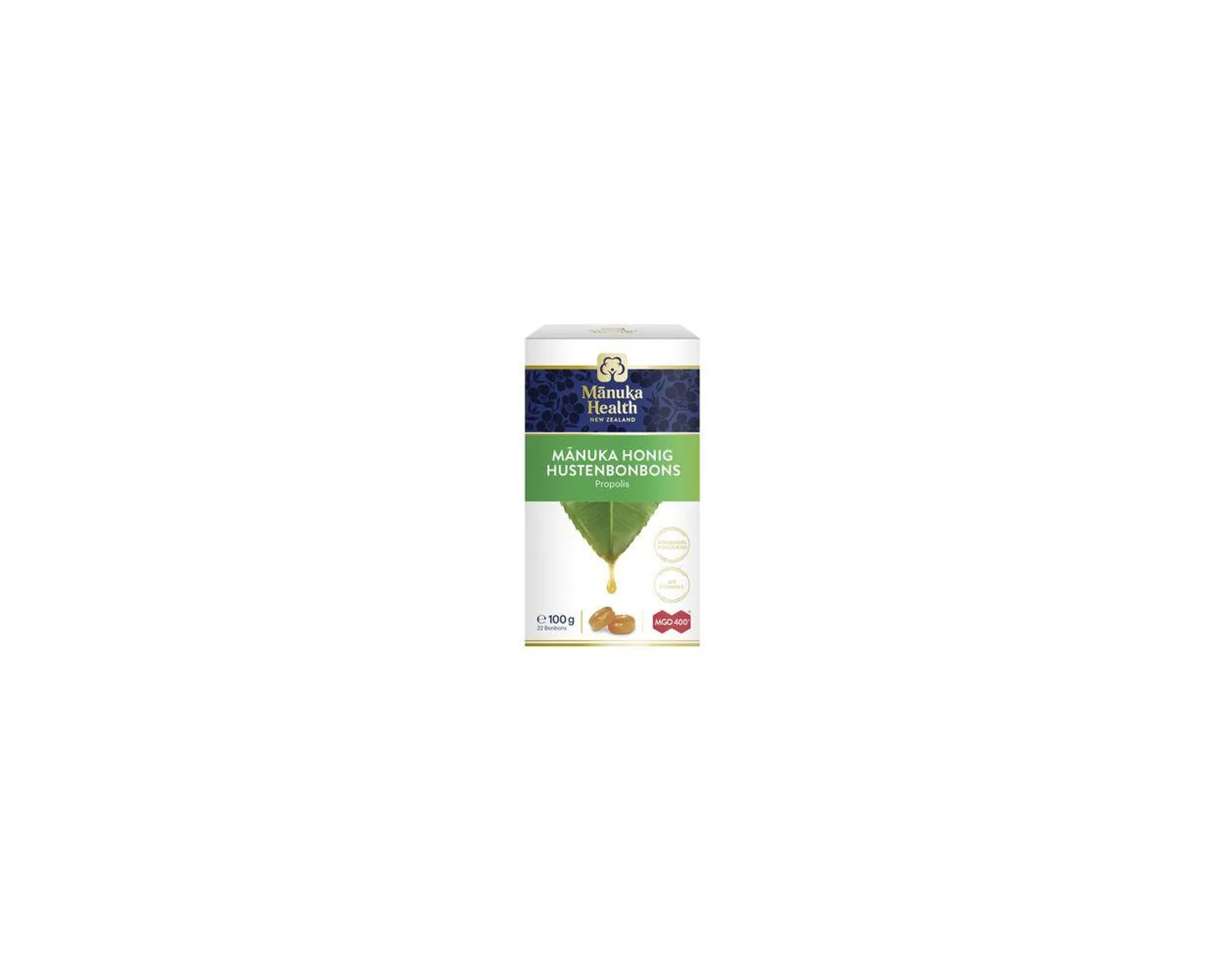 Manuka Health NewZealand Manuka Honig Hustenbonbons MGO400+ Propolis 100 g