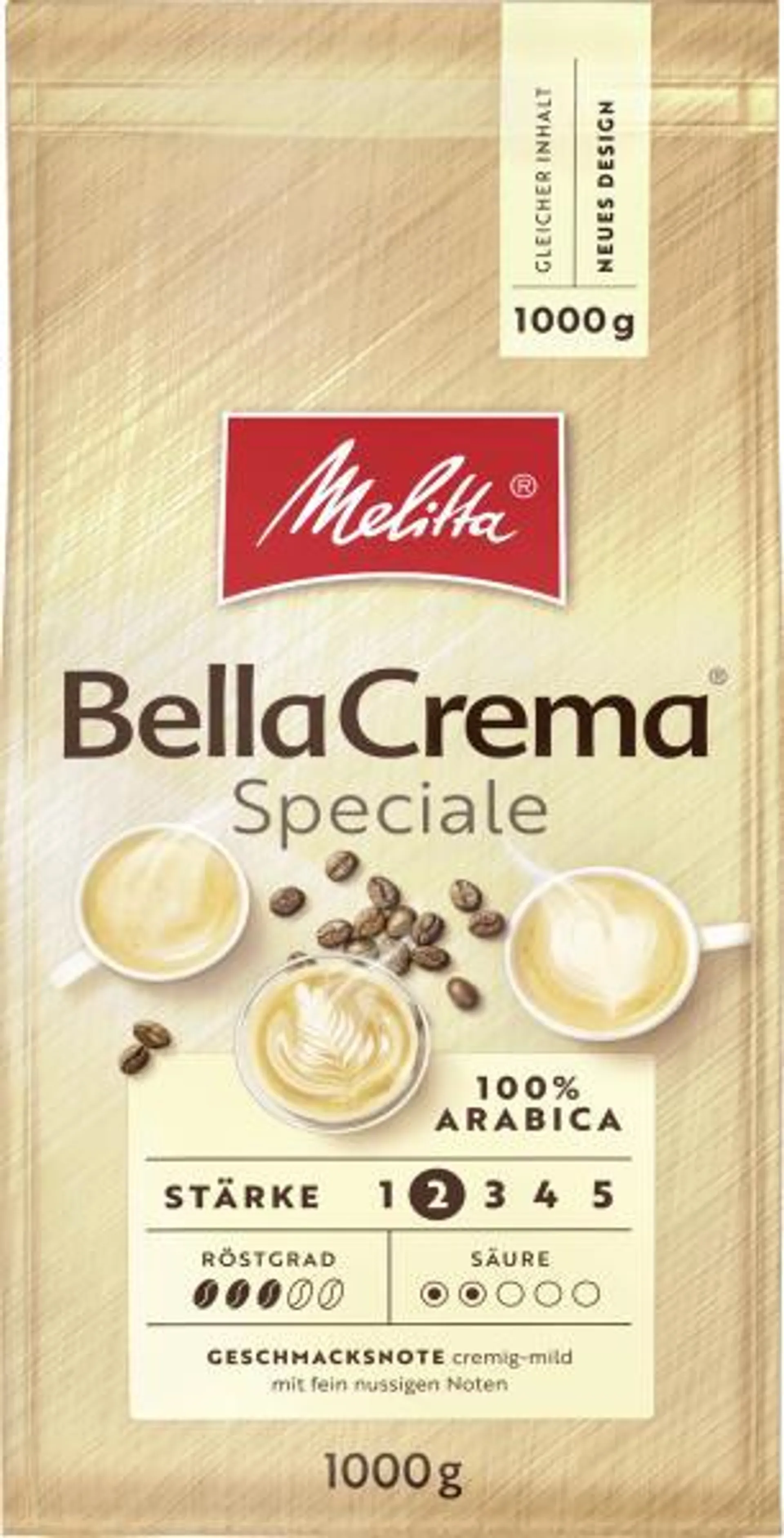 Melitta Bella Crema Speciale Bohnen