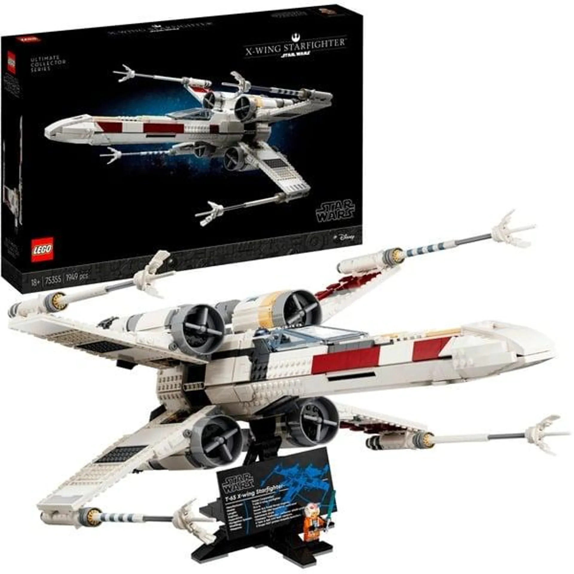 75355 Star Wars X-Wing Starfighter, Konstruktionsspielzeug