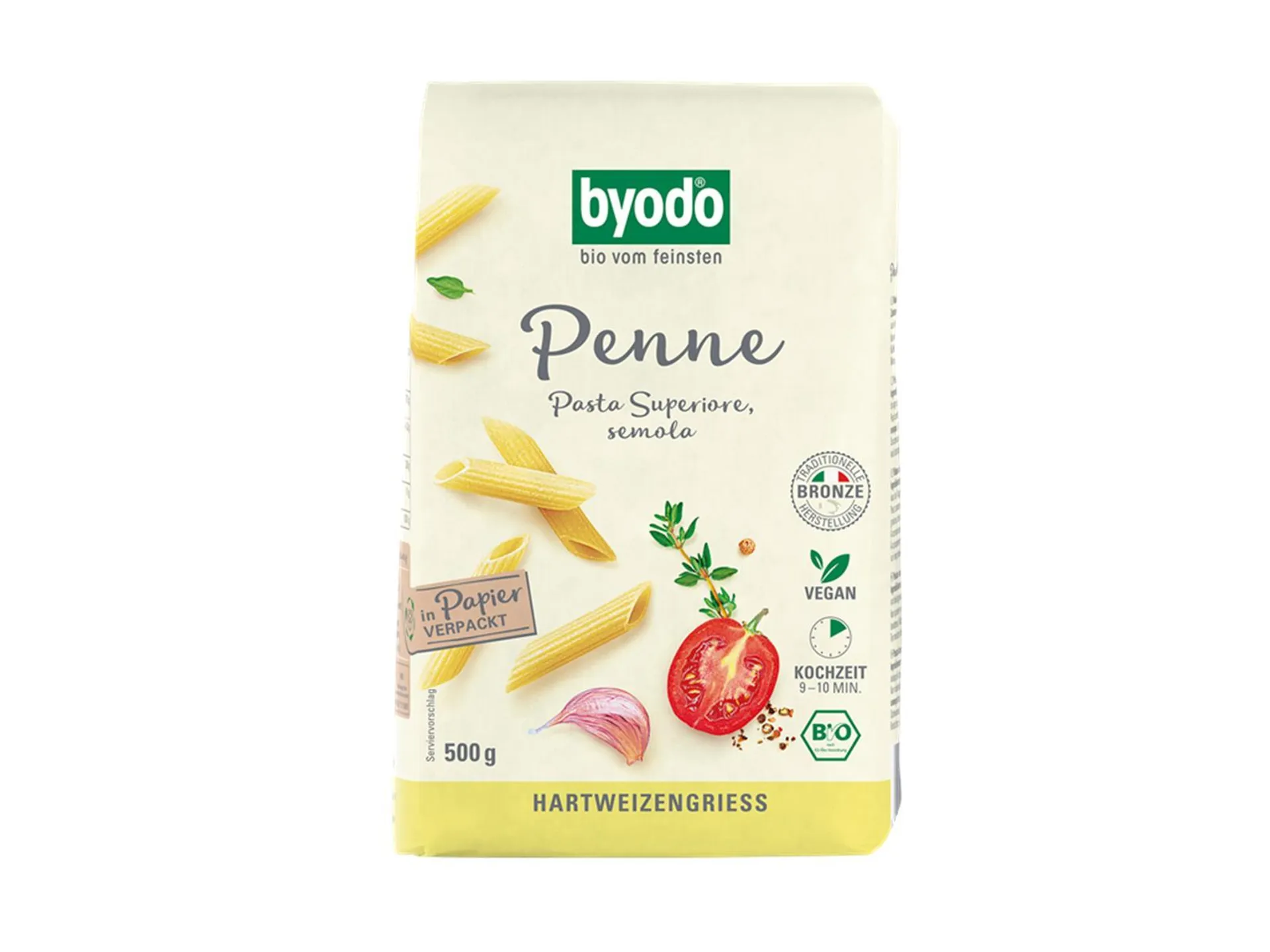 Byodo Penne semola 500g