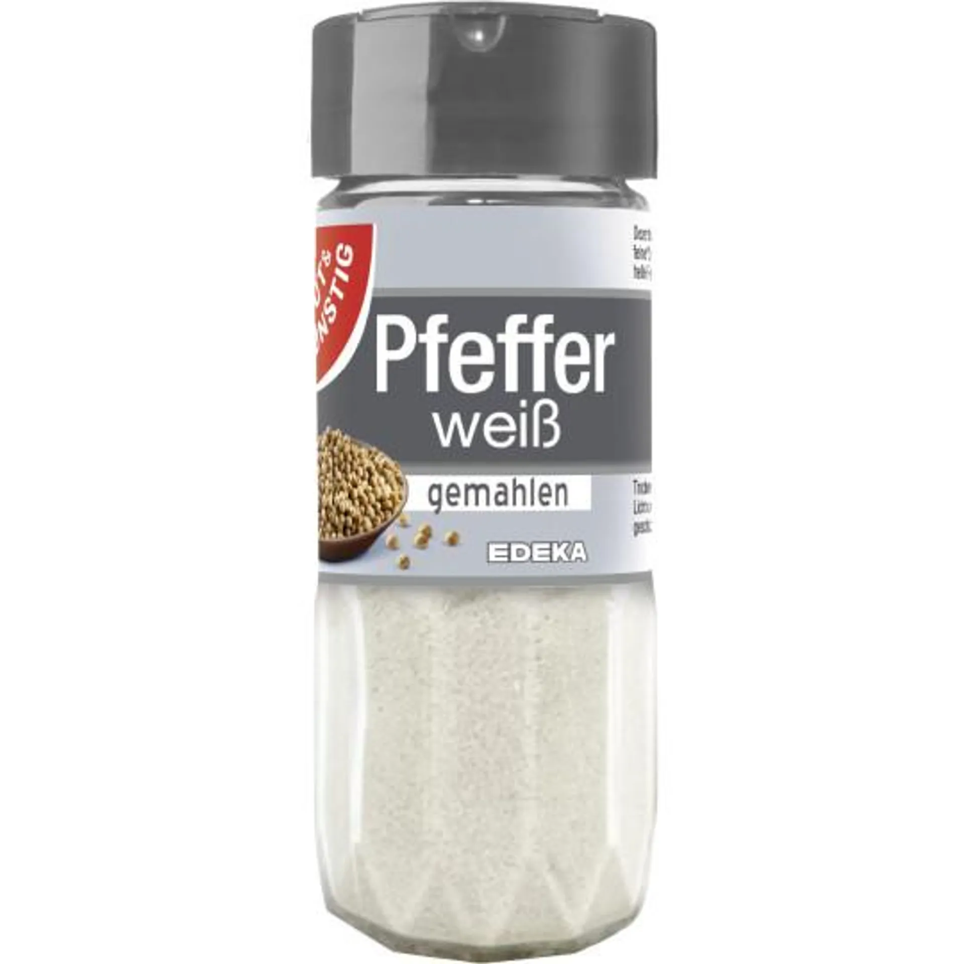 Gut & Günstig Pfeffer weiß 50G