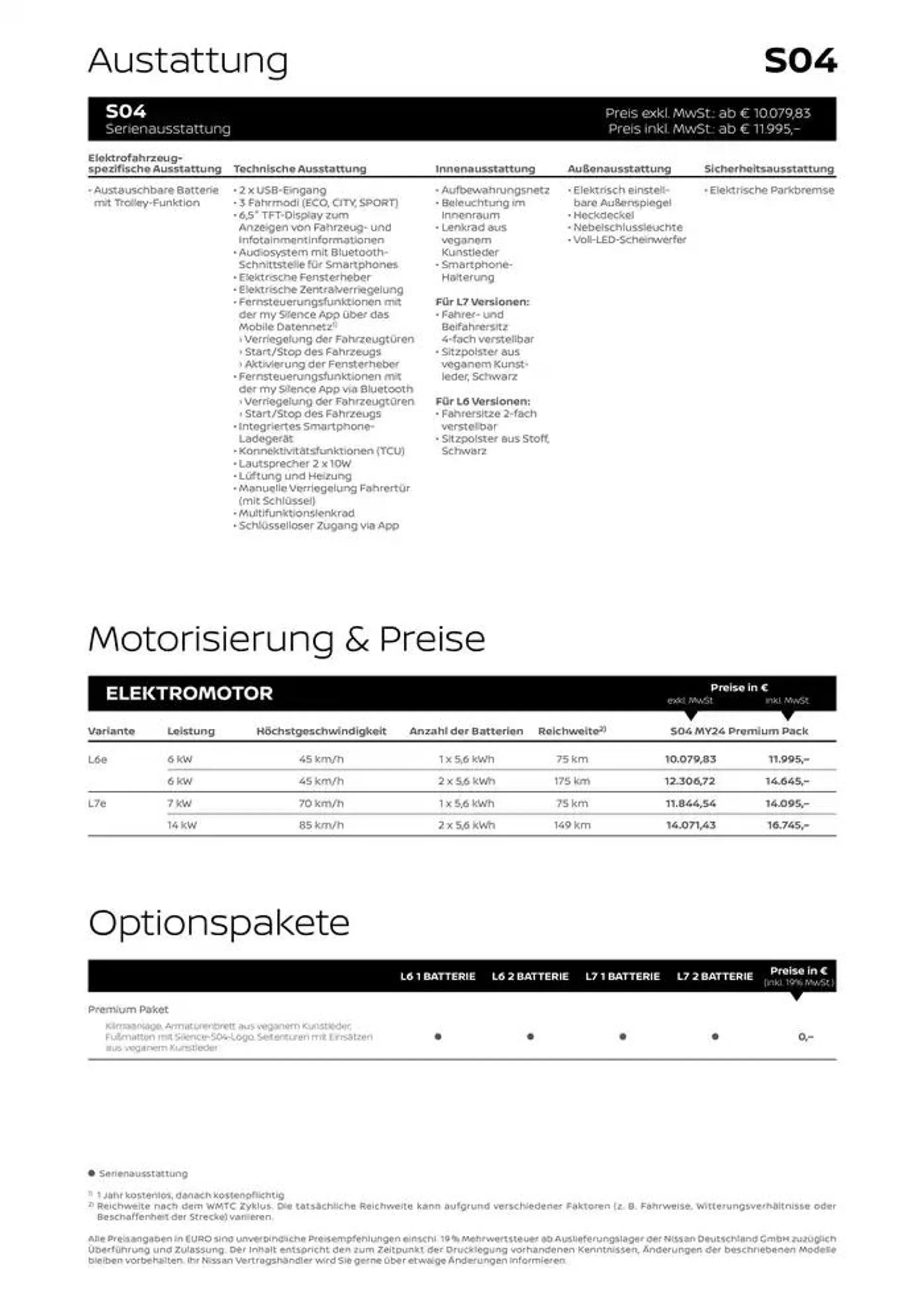 Klein-Elektrofahrzeug S04 von 8. November bis 8. November 2025 - Prospekt seite 2