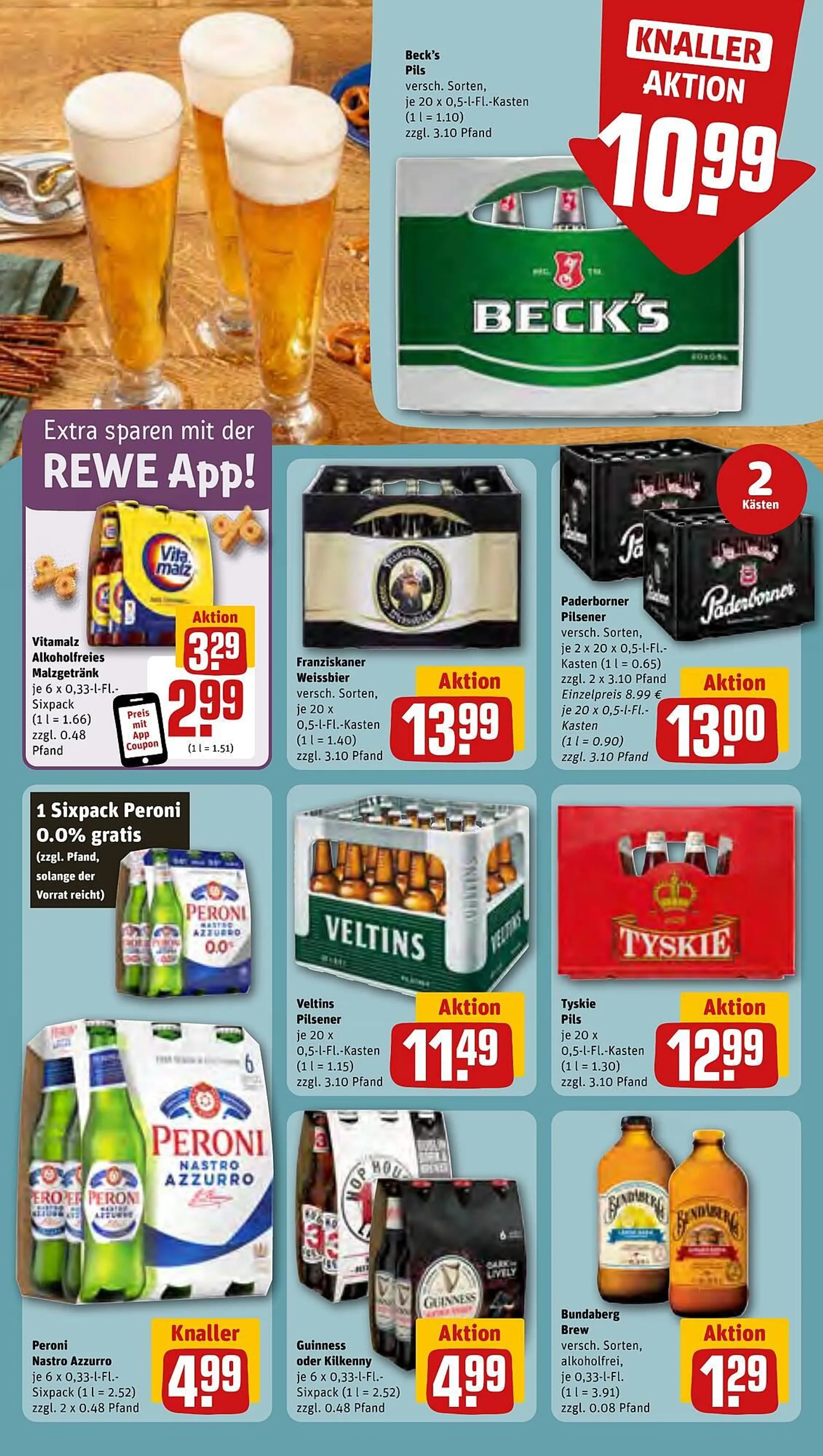 REWE tilbudsavis Gyldig indtil 28. oktober - 2. november 2024 - tilbudsavis side 21