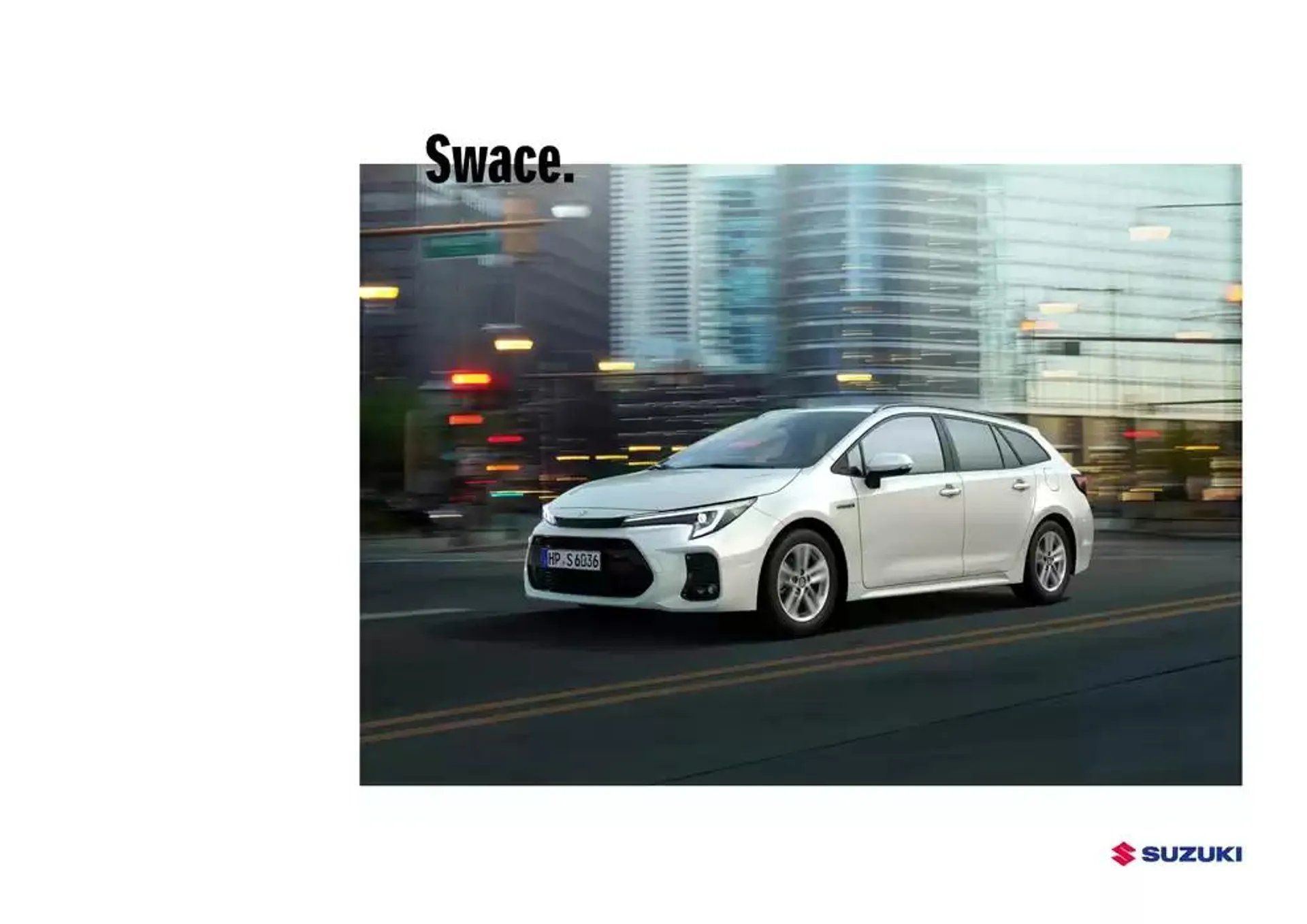 Suzuki Swace von 24. Januar bis 24. Januar 2026 - Prospekt seite 1