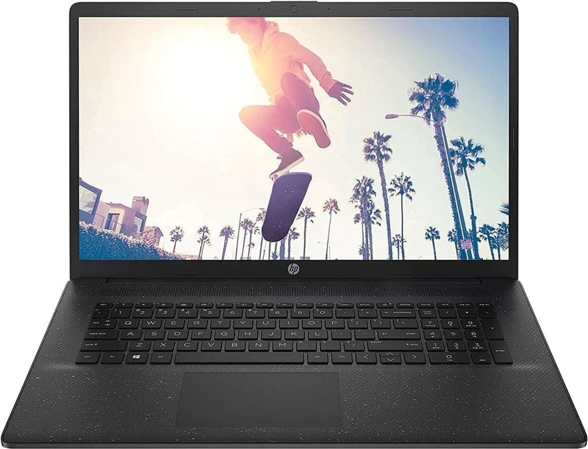 HP Laptop | 17,3 Zoll HD+ | Intel N4120 4 x 2,60 GHz | 16 GB DDR4 RAM | 512 GB SSD | Windows 11 Pro, Schwarz