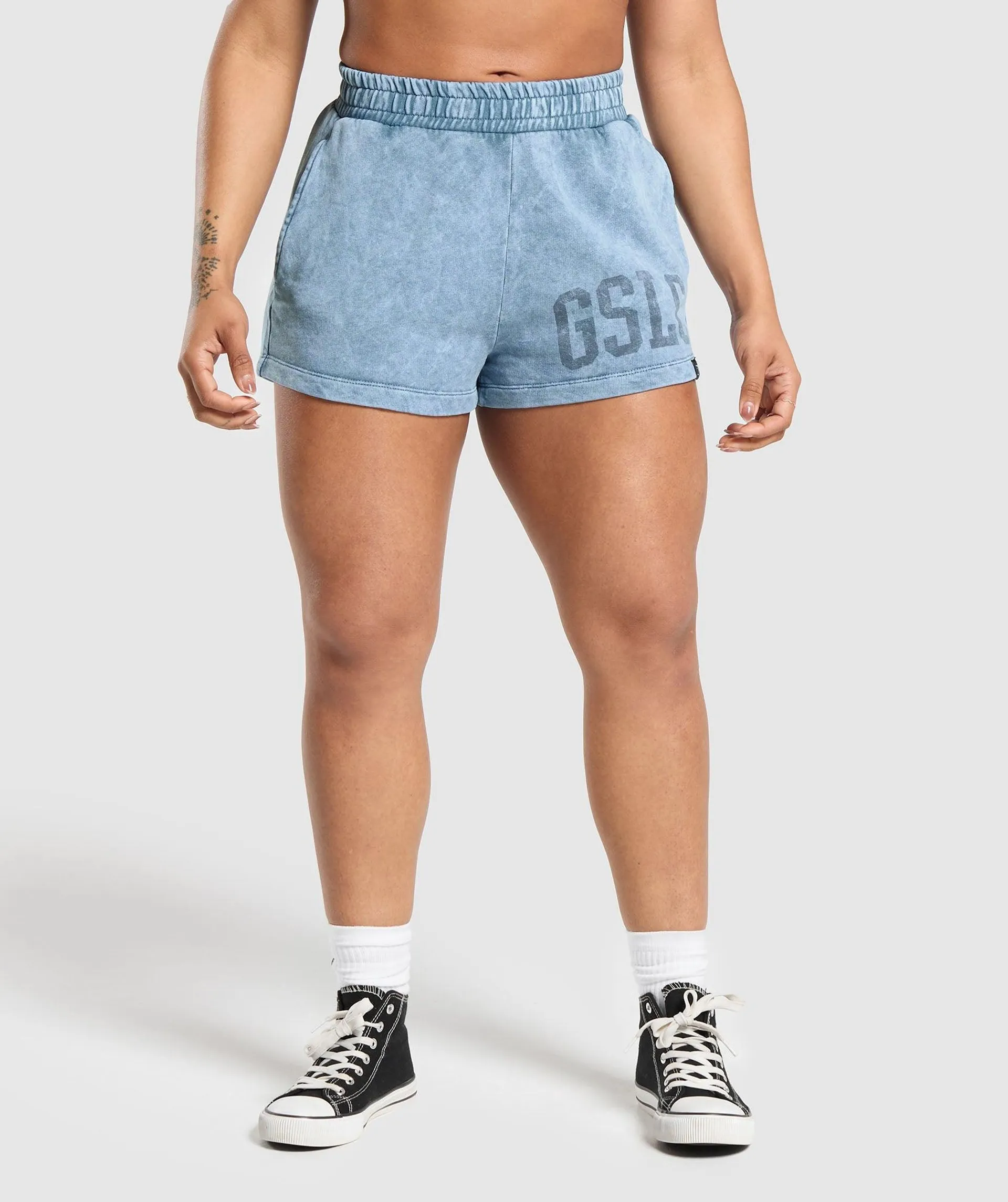 Collegiate Shadow Washed Shorts