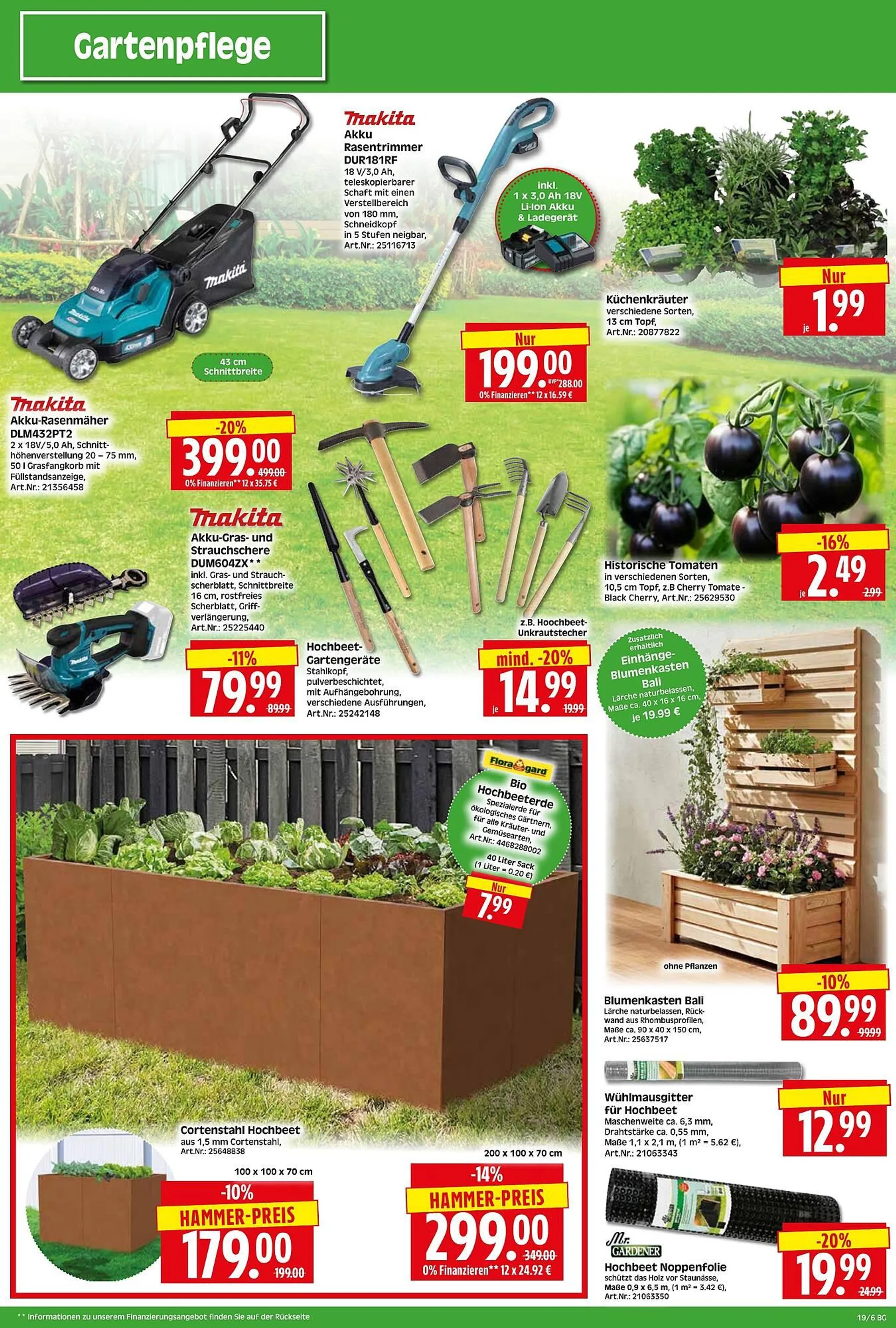 Herkules Baumarkt Prospekt von 5. Mai bis 10. Mai 2025 - Prospekt seite 6