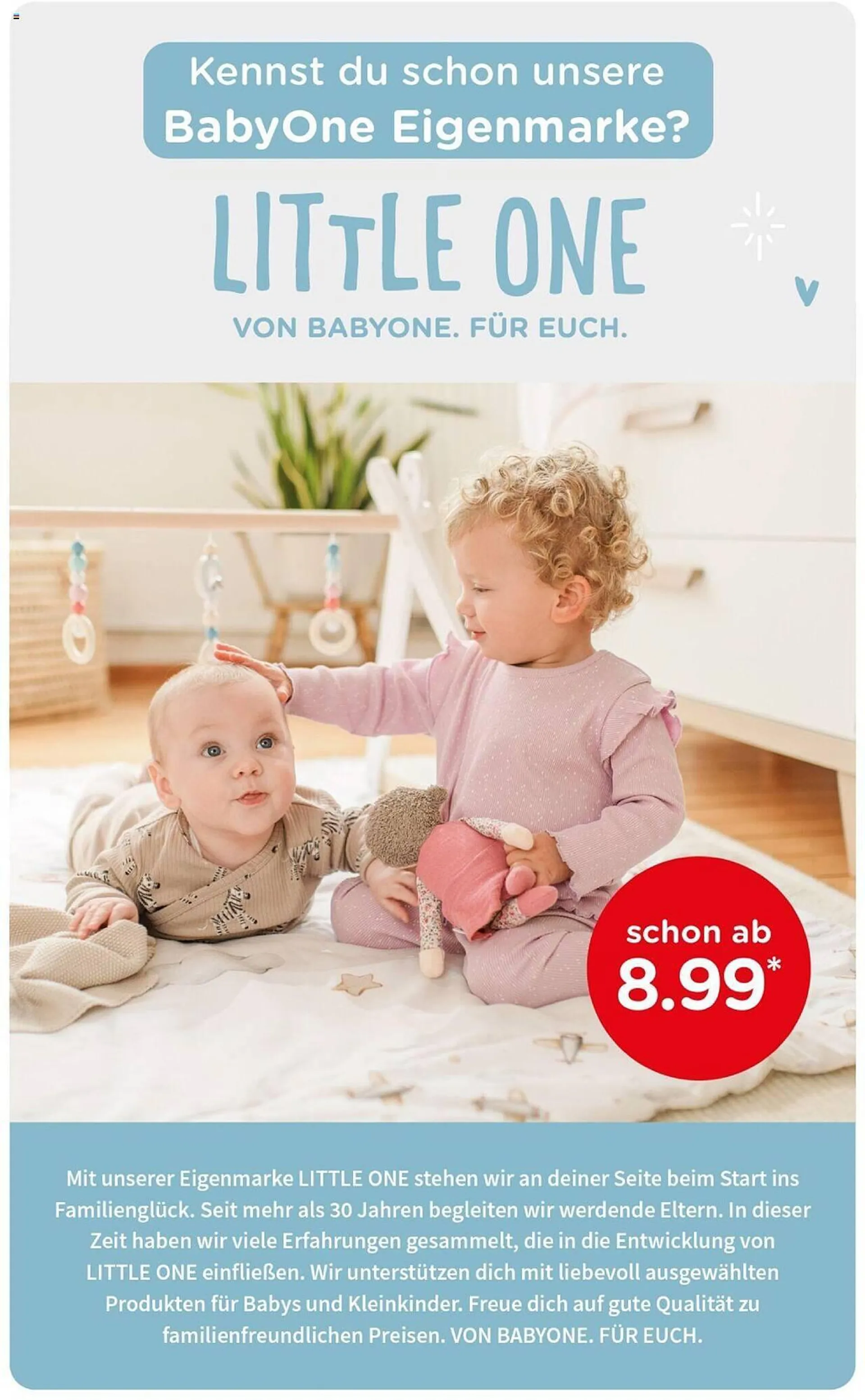 BabyOne Prospekt von 4. März bis 1. April 2024 - Prospekt seite 6