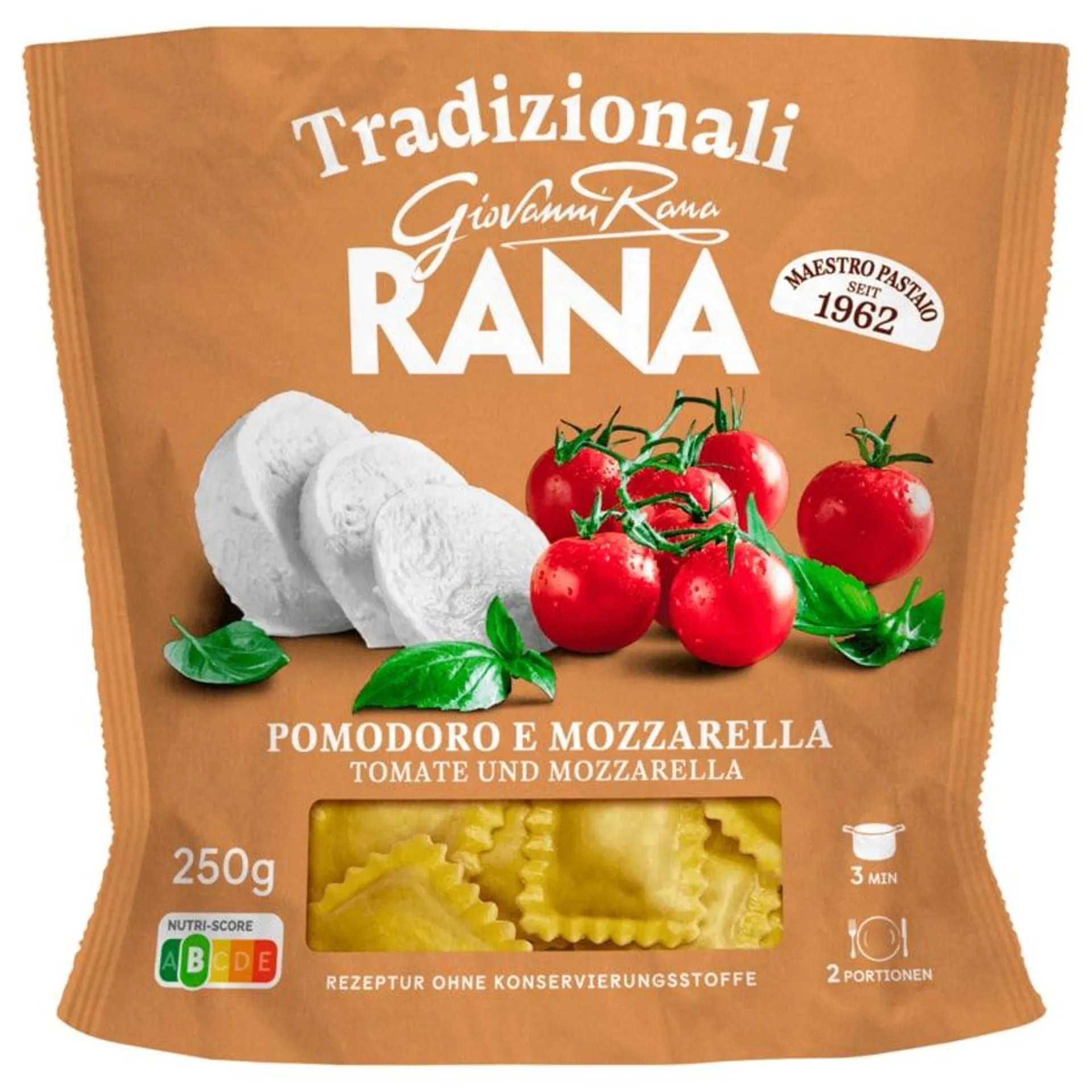 Giovanni Rana Ravioli mit Tomate Mozzarella 250g