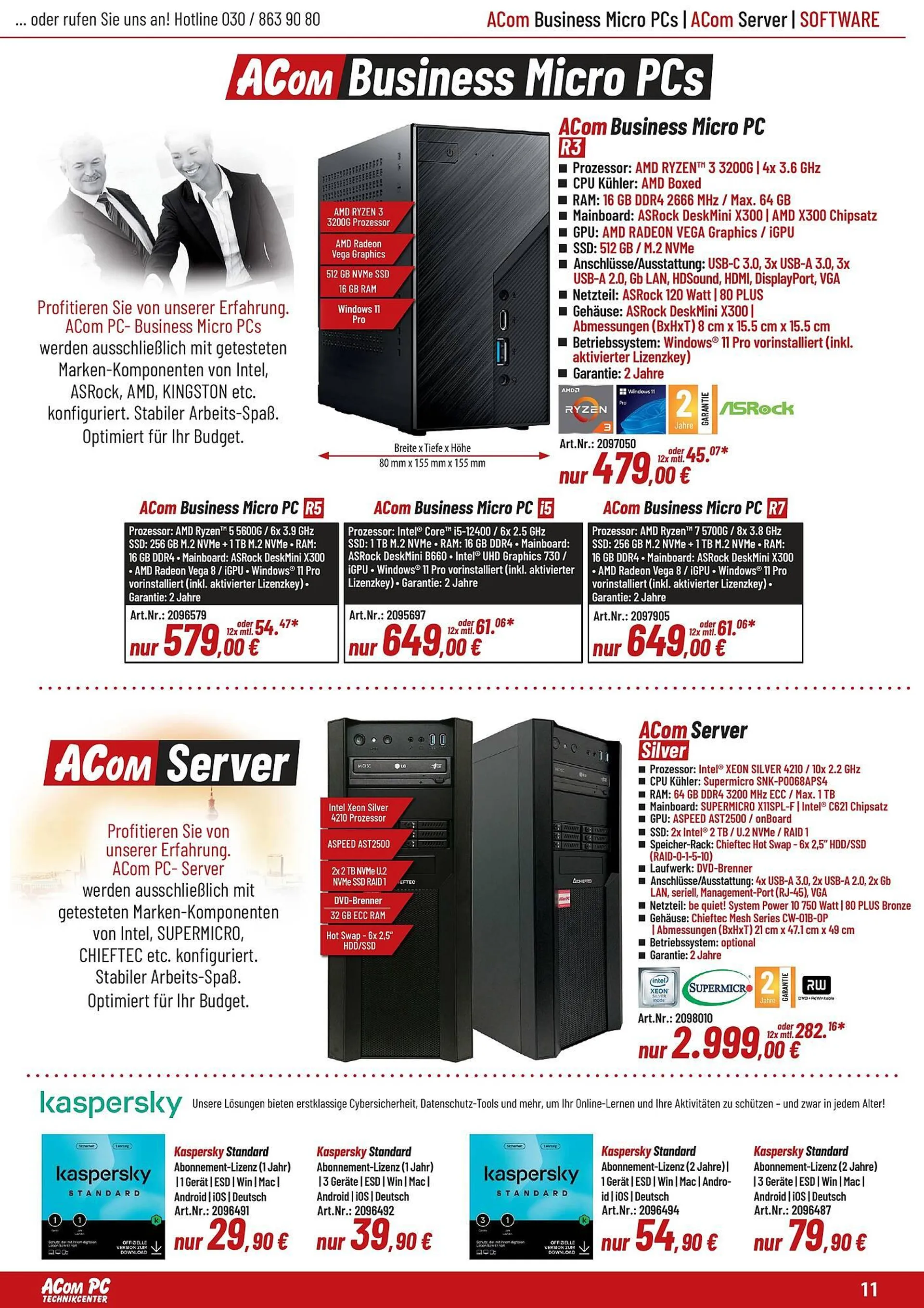 ACom PC Prospekt von 1. Oktober bis 30. November 2024 - Prospekt seite 11