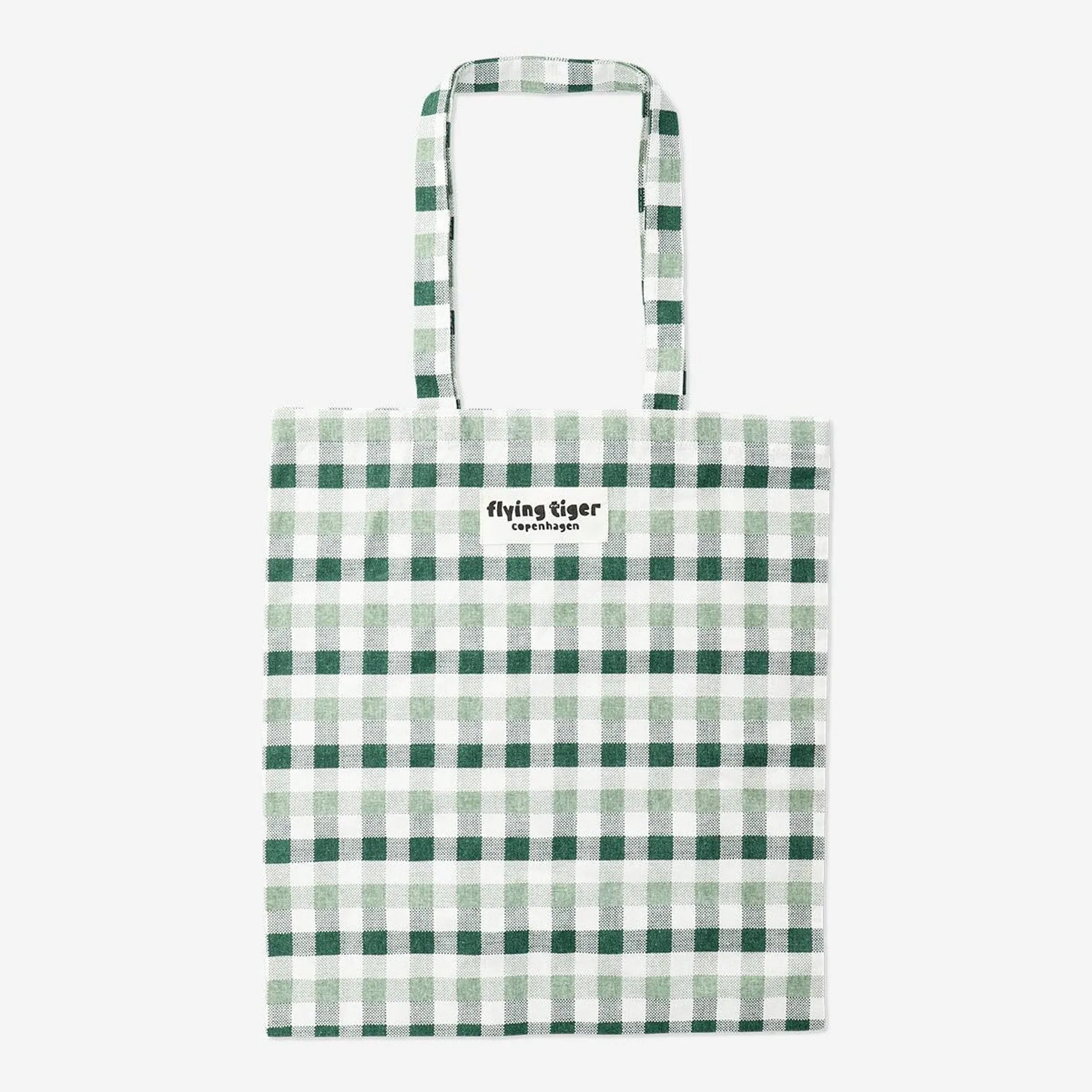 Checkered Tote Bag