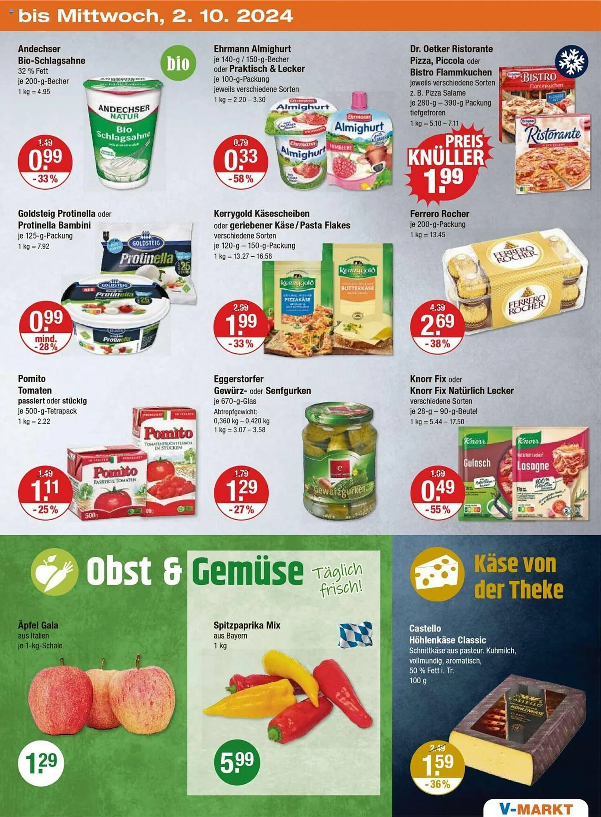 V Markt Prospekt von 26. September bis 2. Oktober 2024 - Prospekt seite 23